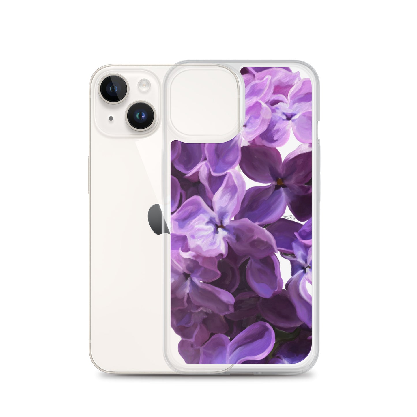 Jimmy’s Lilac on Clear Case for iPhone®