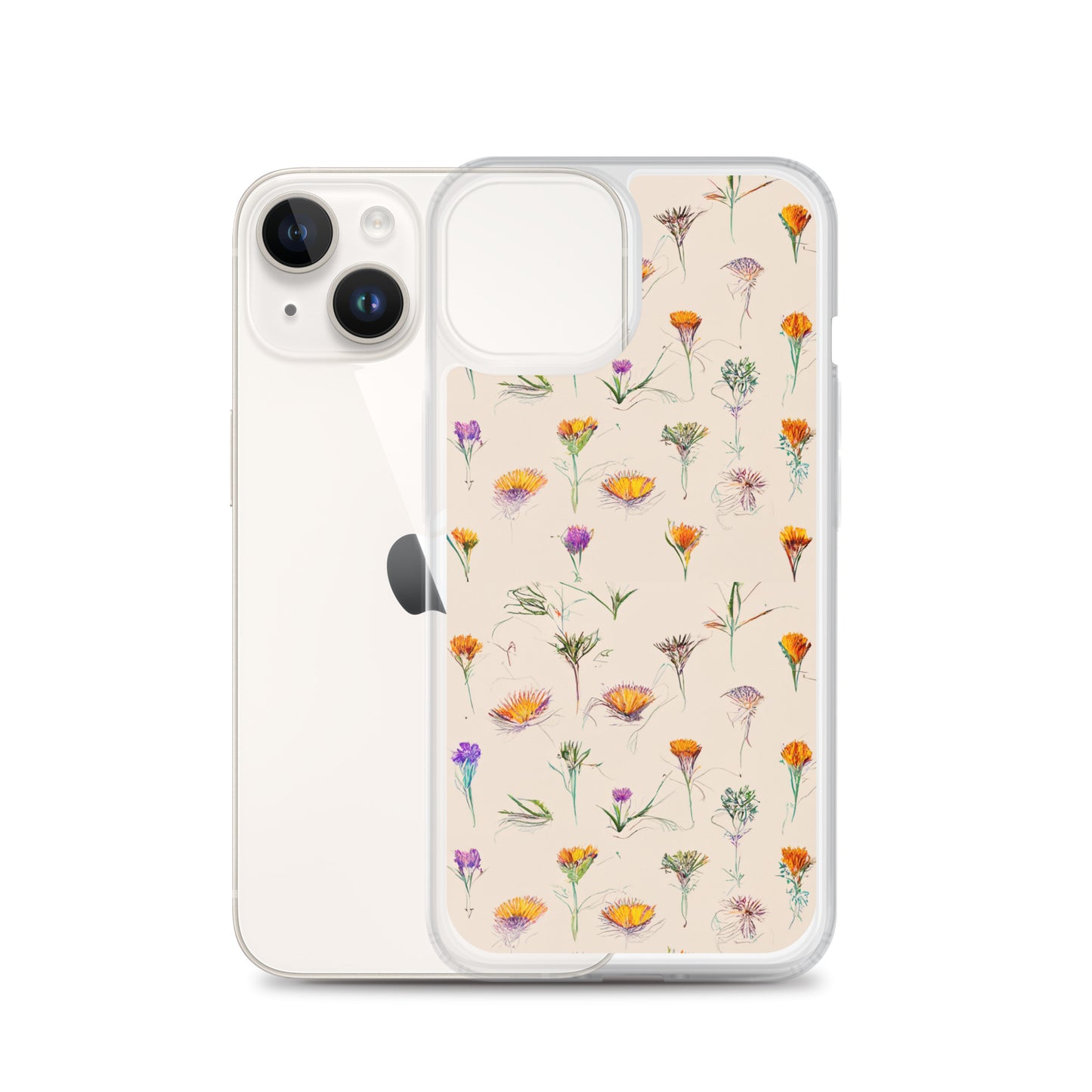 Nature’s Sketchbook Clear Case for iPhone®