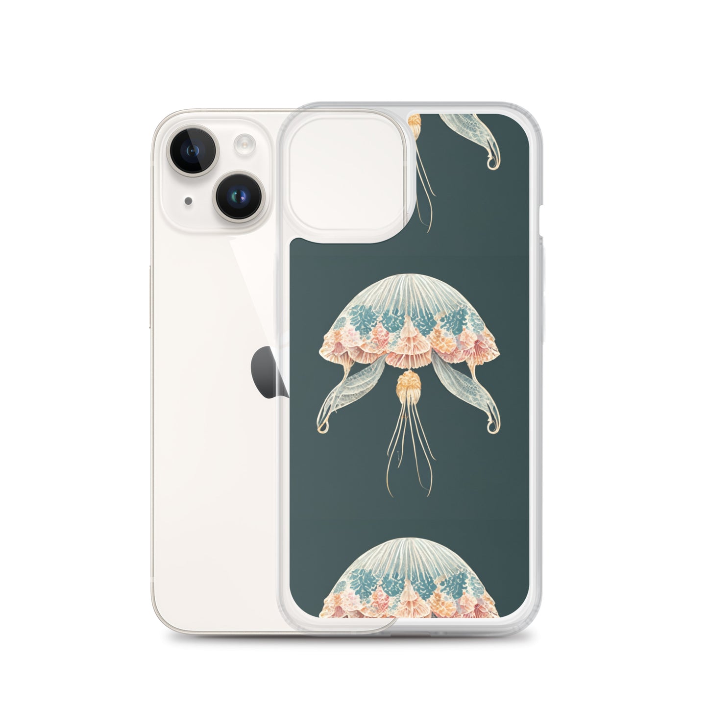 Aquatic Elegance Clear Case for iPhone®