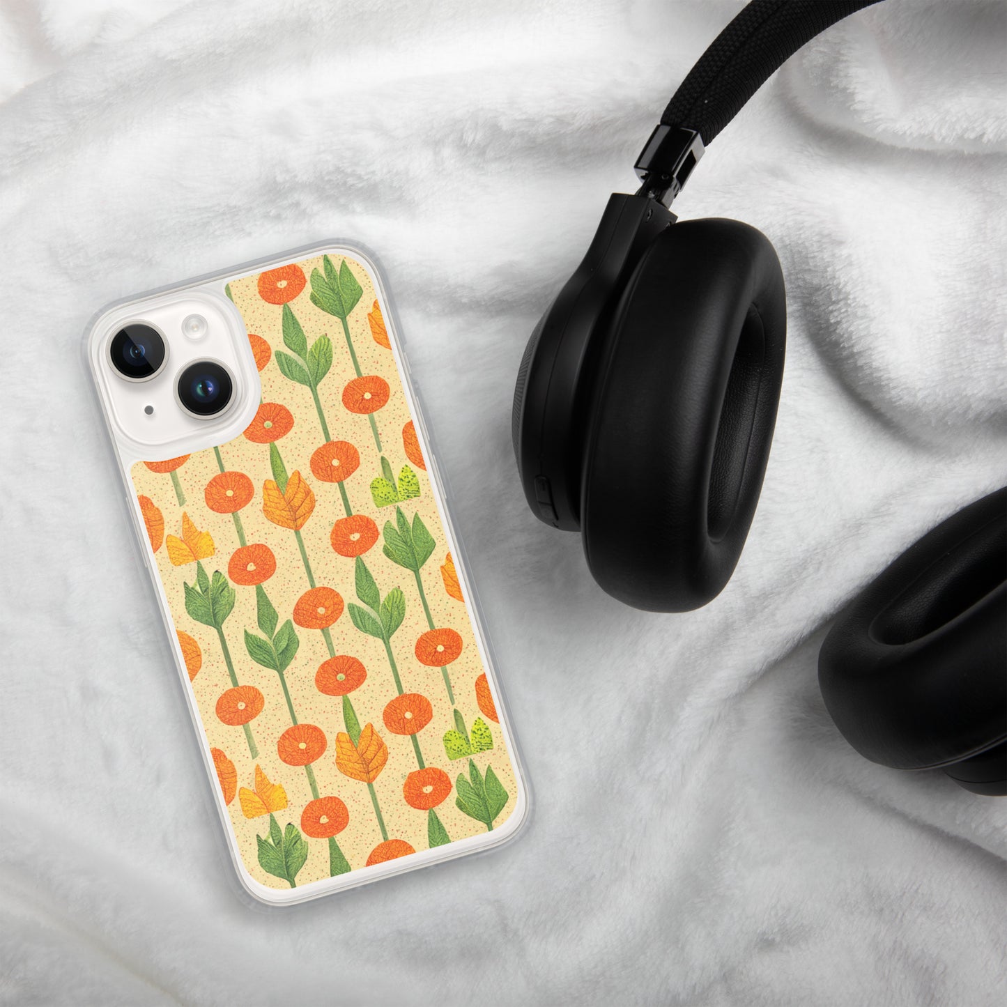 70’s Floral Fiesta Clear Case for iPhone®