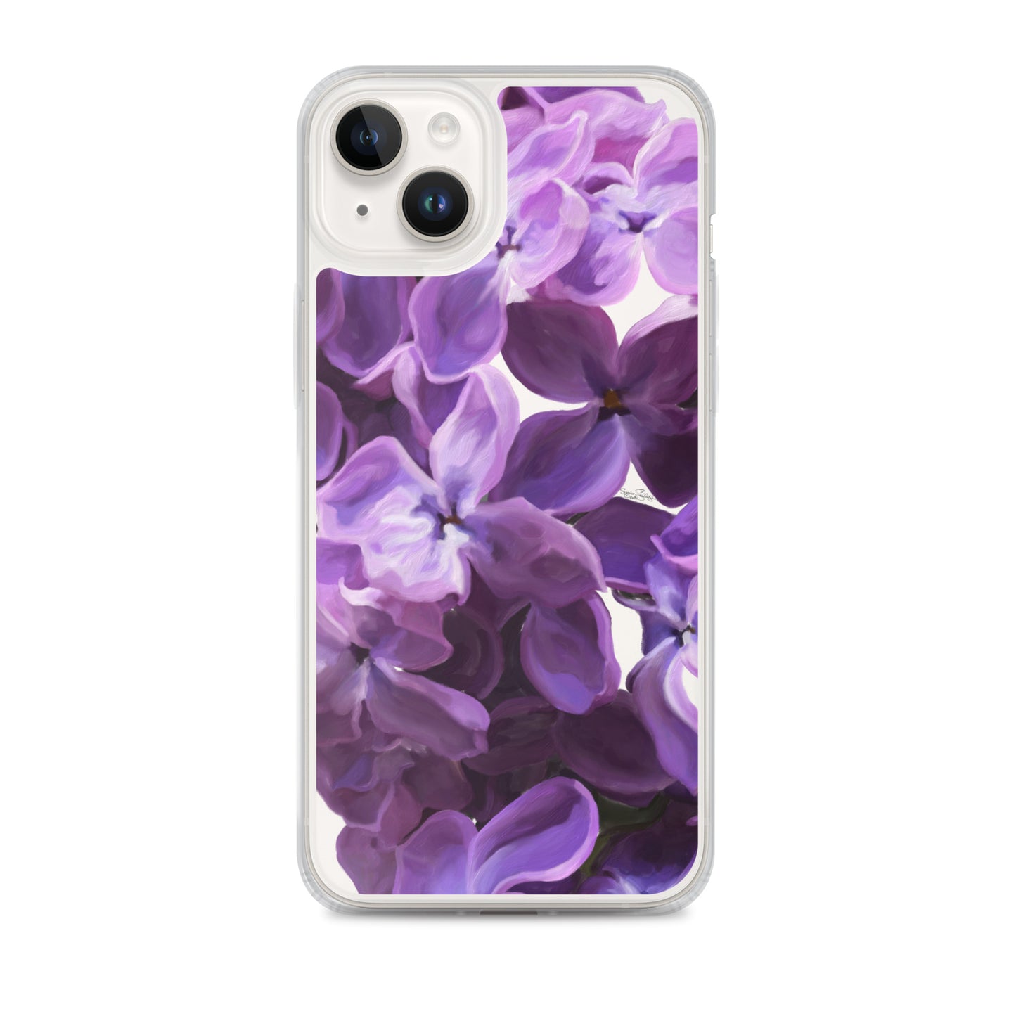 Jimmy’s Lilac on Clear Case for iPhone®