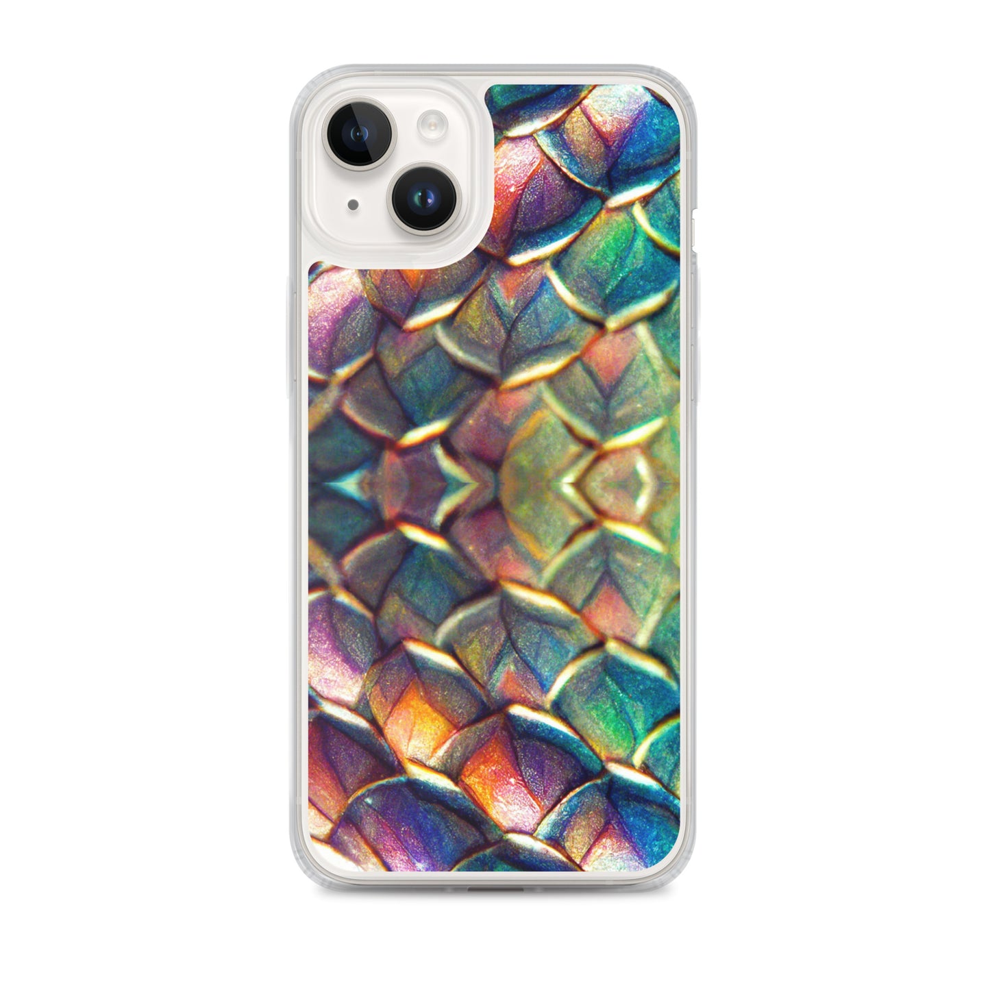 Margonithia, the Glittering Rainbow Sovereign on Clear Case for iPhone®