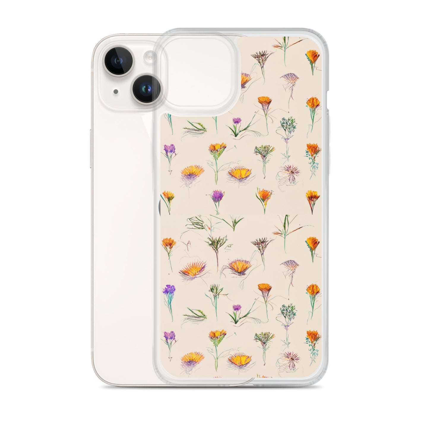 Nature’s Sketchbook Clear Case for iPhone®