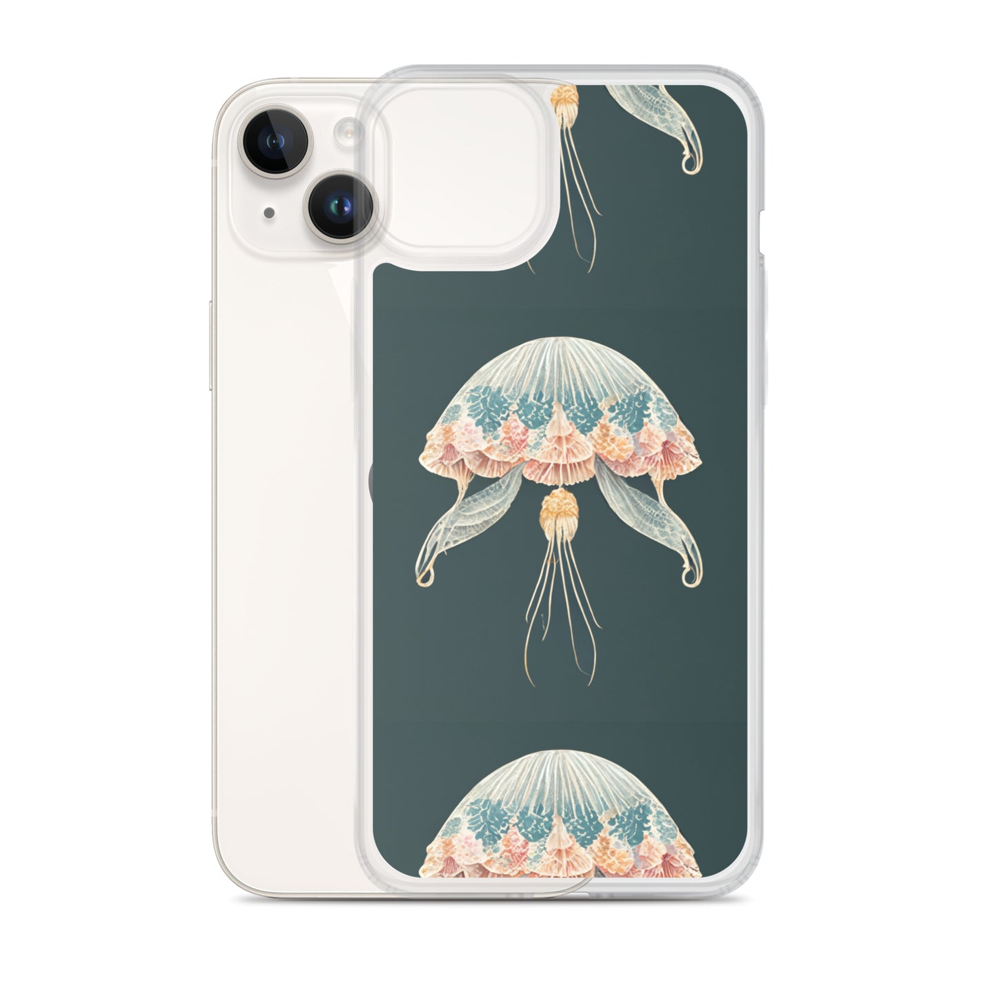 Aquatic Elegance Clear Case for iPhone®