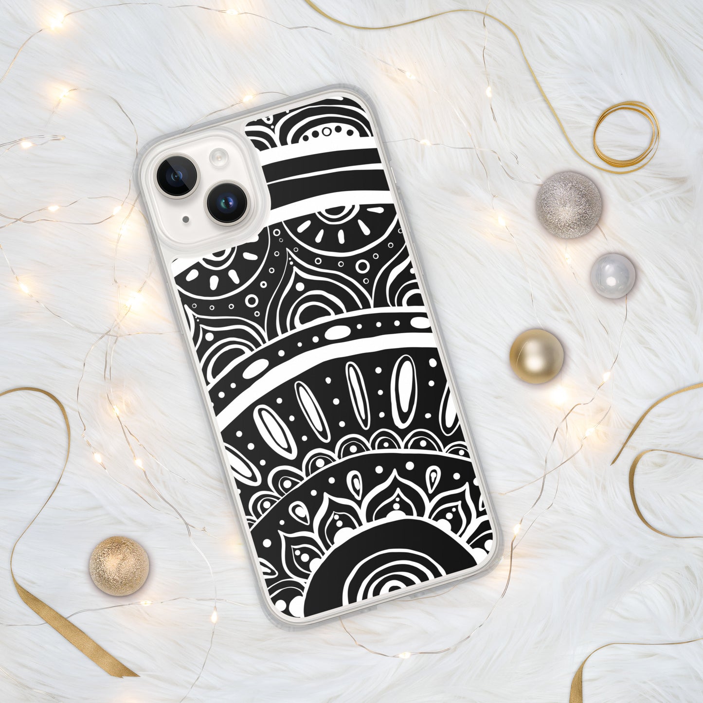 Yin Yang Mandala Clear Case for iPhone®