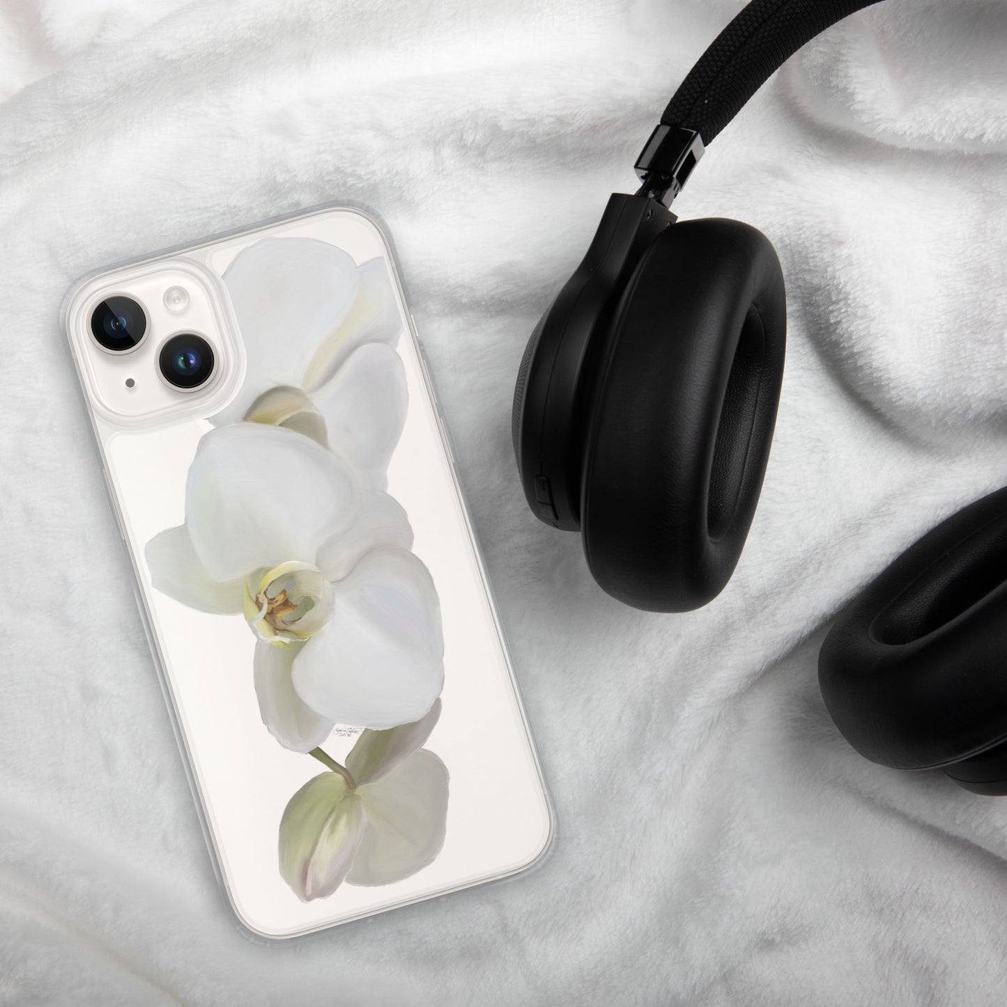 Casper’s Orchid on Clear Case for iPhone®