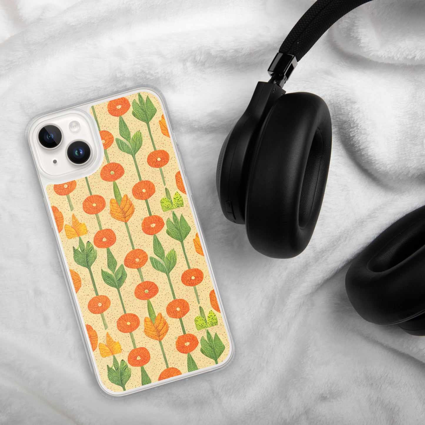 70’s Floral Fiesta Clear Case for iPhone®