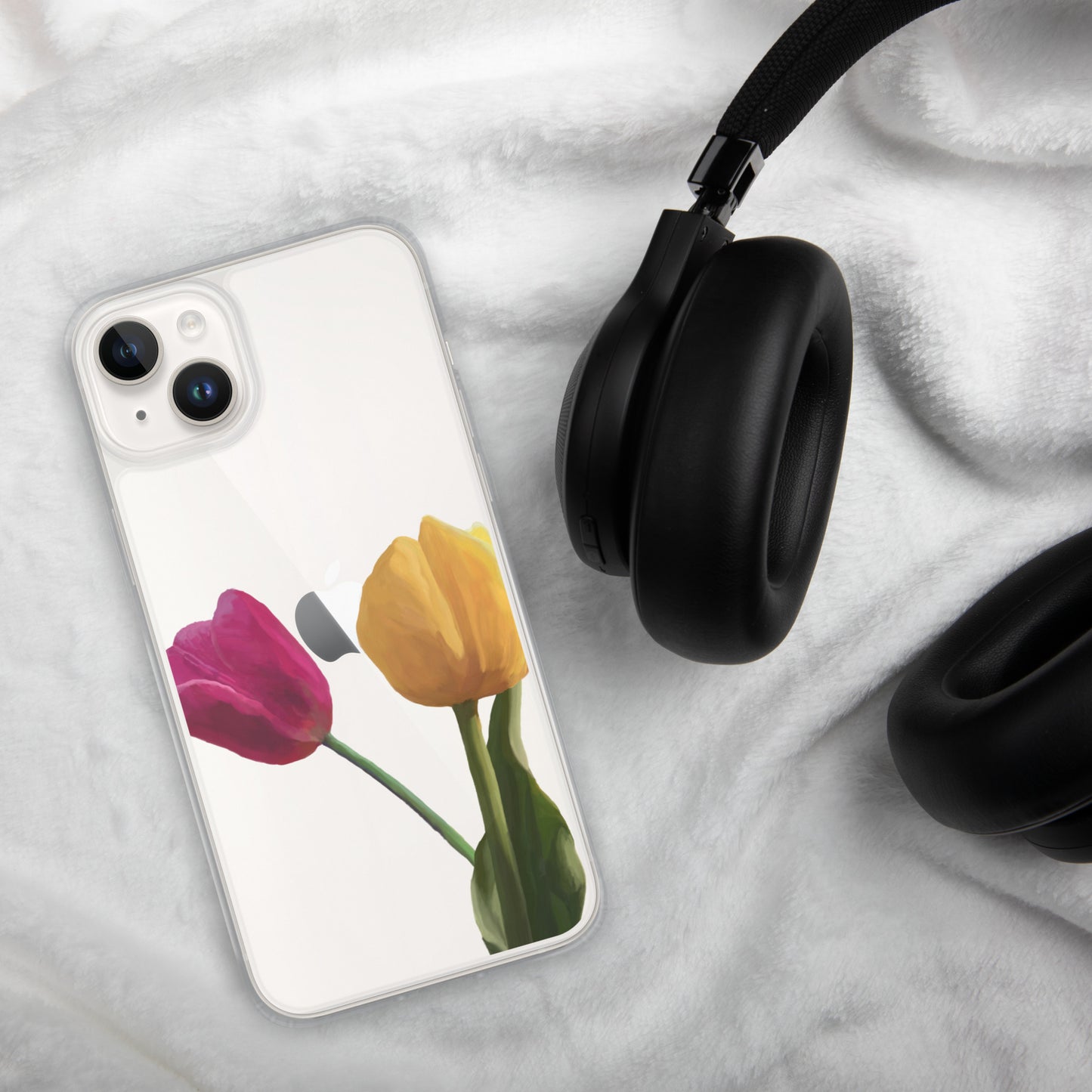 Jermita’s Tulips Clear Case for iPhone®