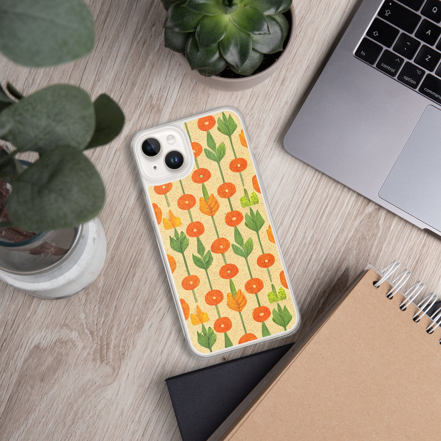 70’s Floral Fiesta Clear Case for iPhone®