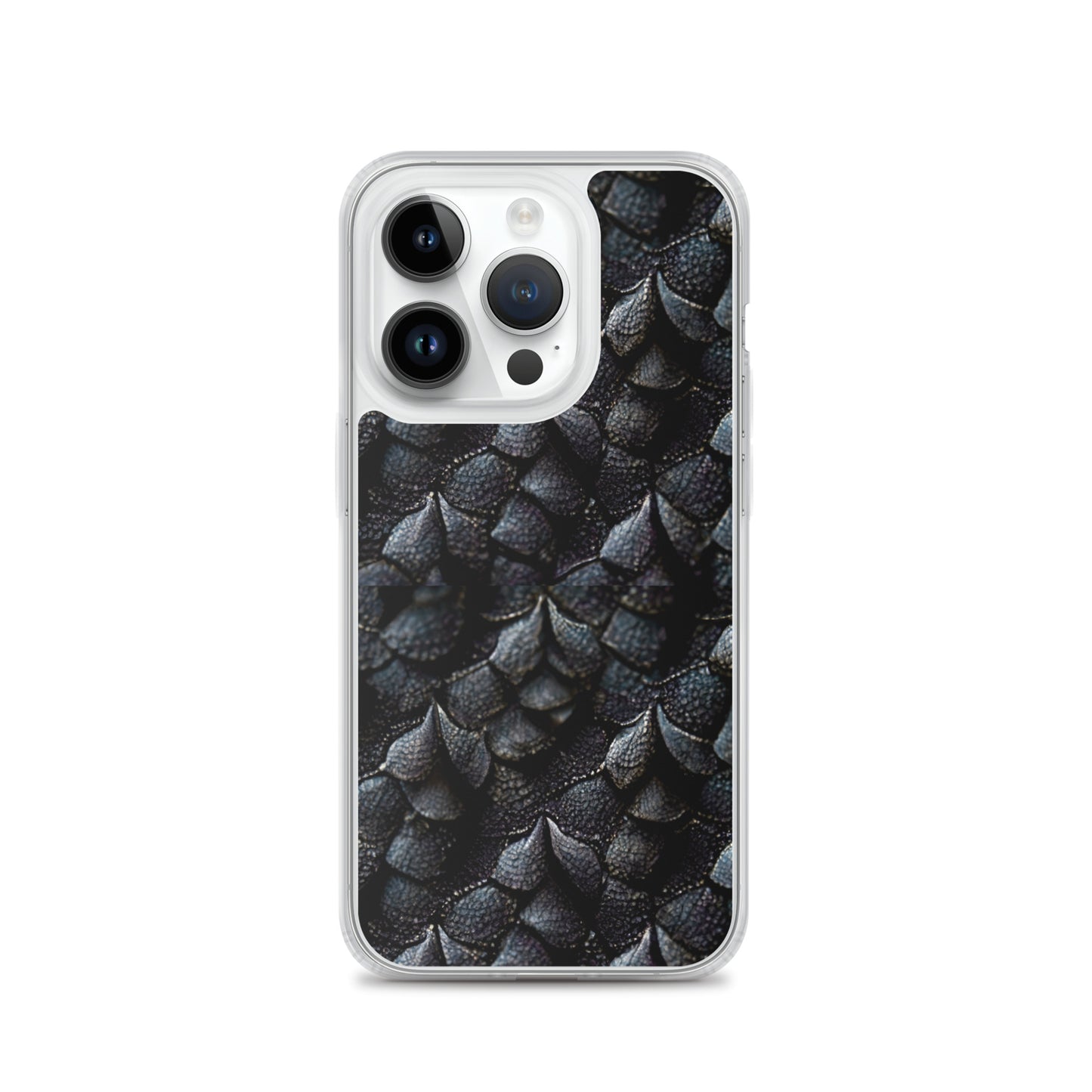 Onyxxor, the Cliff Sentinel Dragon on Clear Case for iPhone®