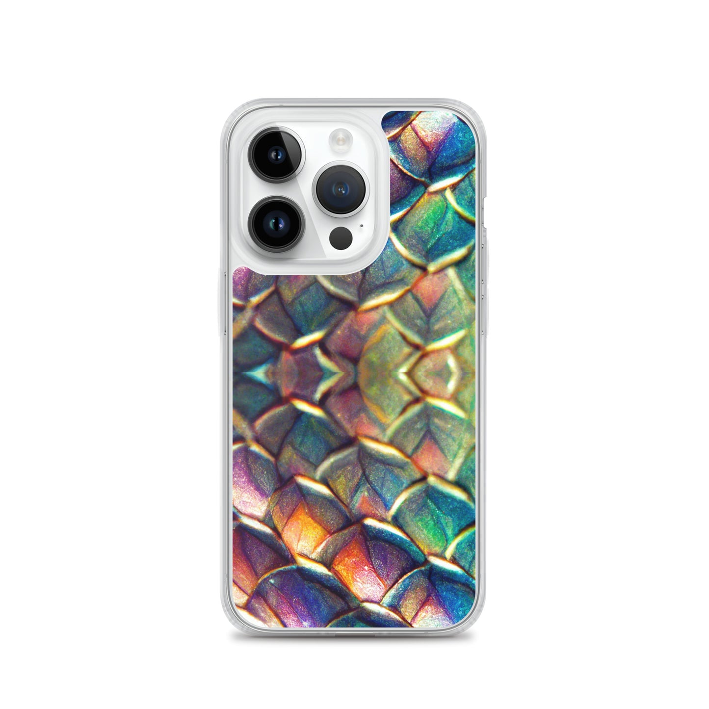 Margonithia, the Glittering Rainbow Sovereign on Clear Case for iPhone®