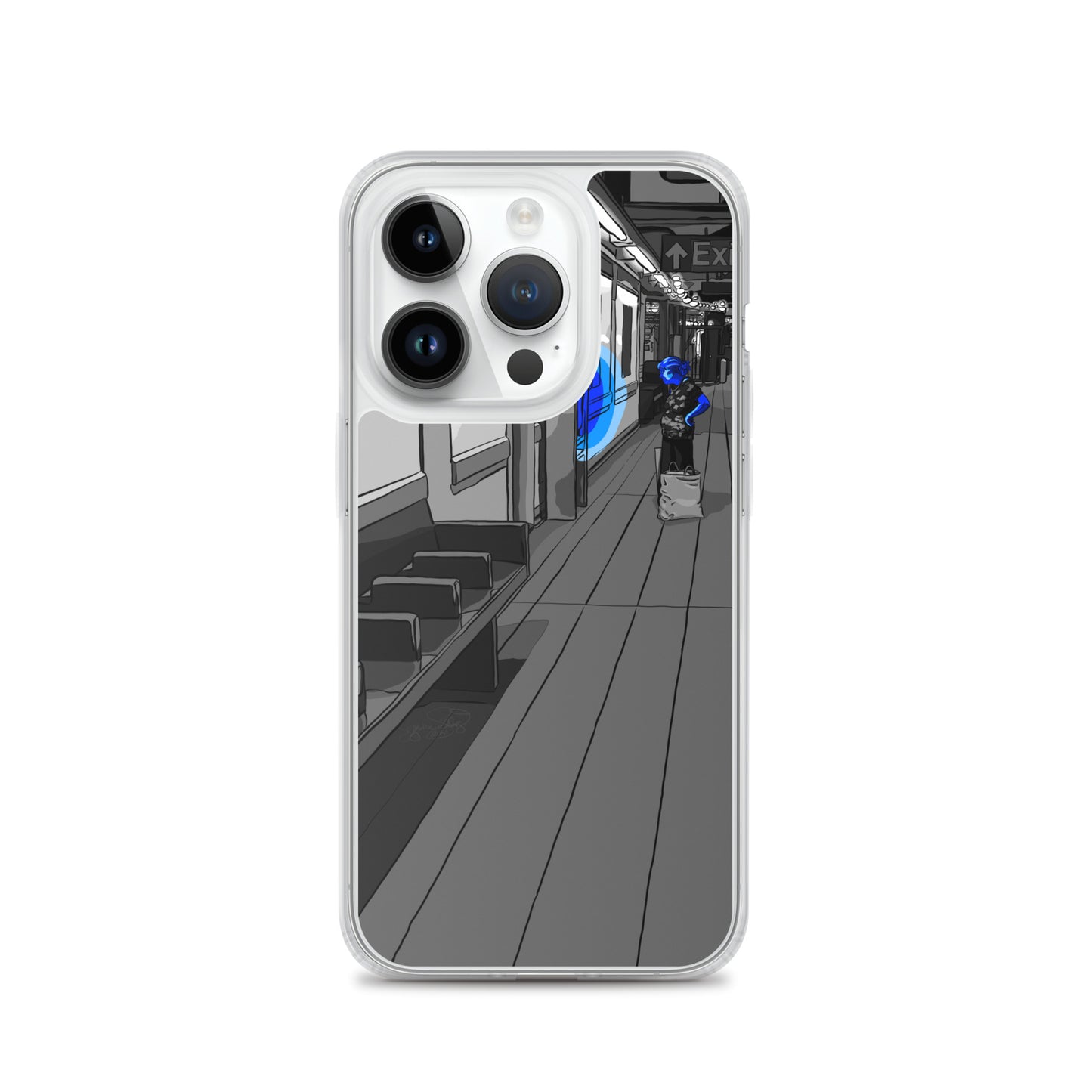 Columbus Circle Subway NYC Clear Case for iPhone®