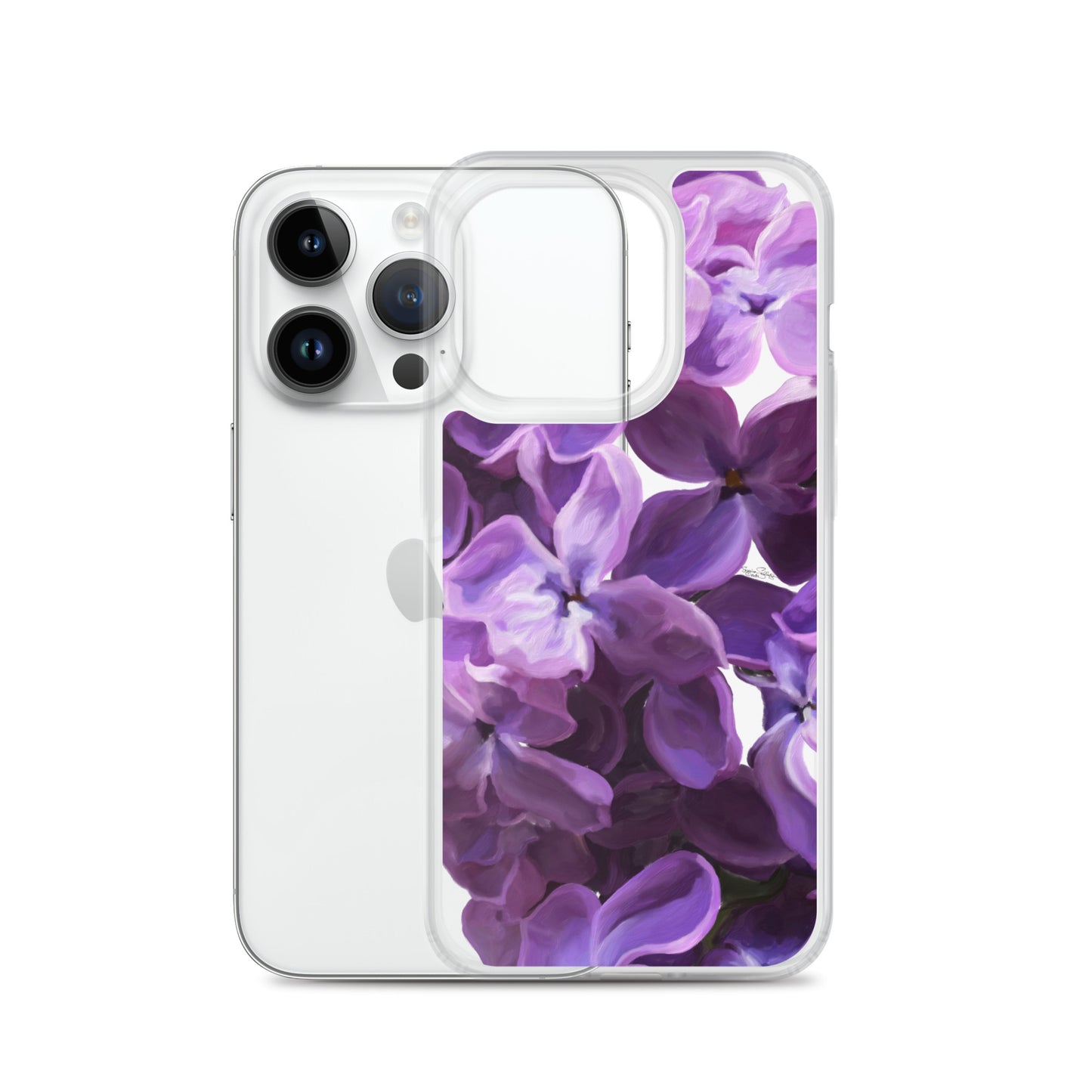 Jimmy’s Lilac on Clear Case for iPhone®