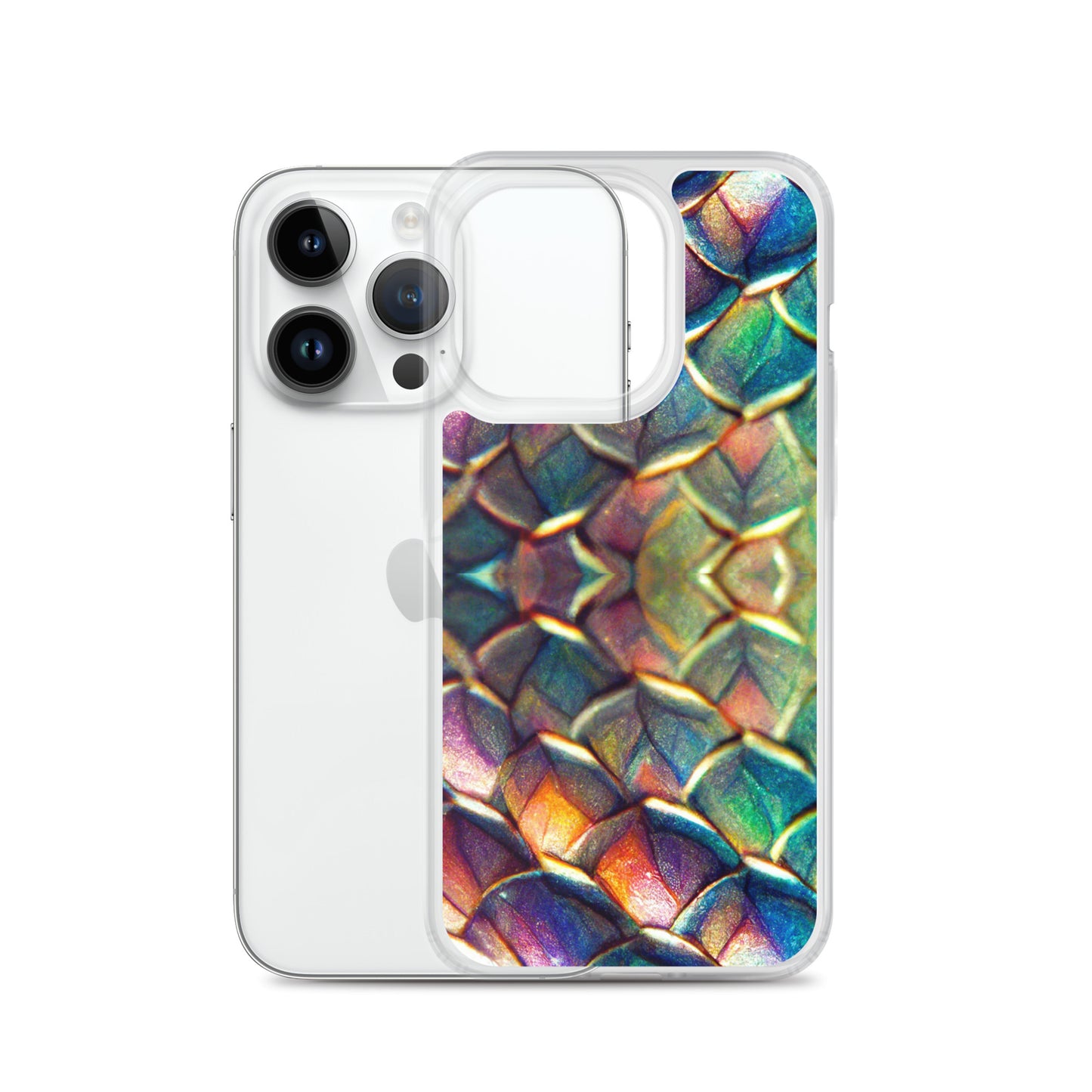 Margonithia, the Glittering Rainbow Sovereign on Clear Case for iPhone®