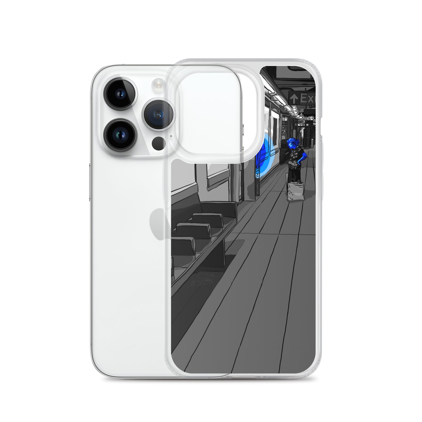 Columbus Circle Subway NYC Clear Case for iPhone®