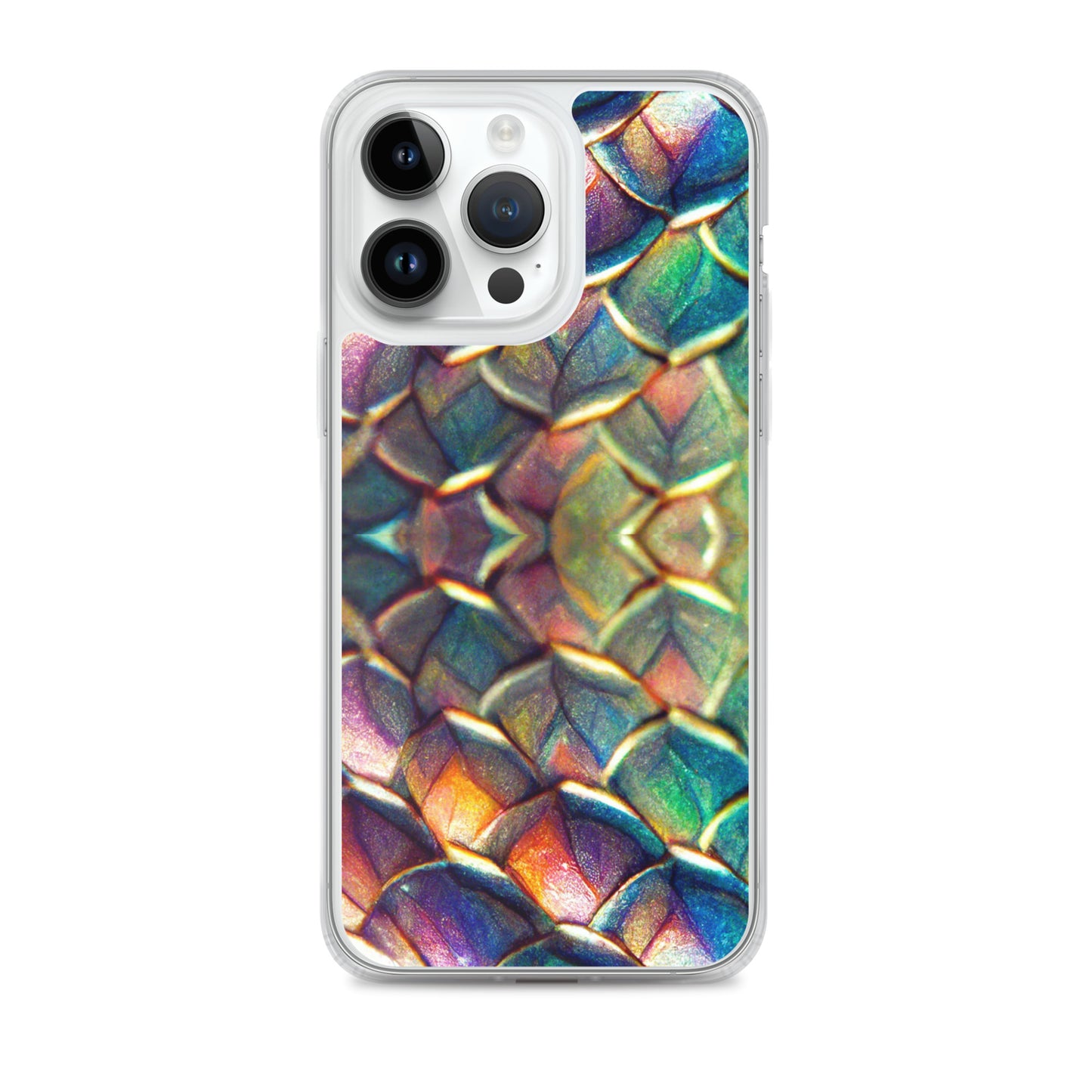 Margonithia, the Glittering Rainbow Sovereign on Clear Case for iPhone®