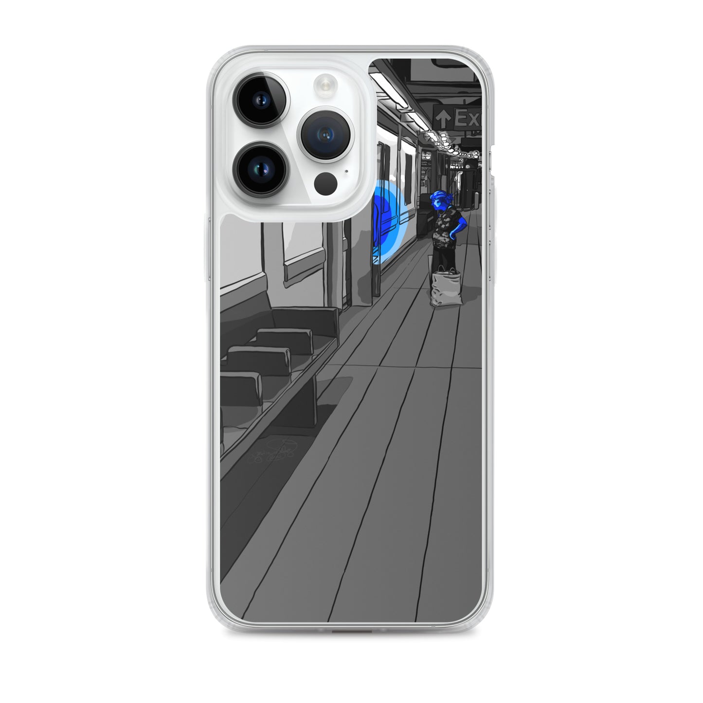 Columbus Circle Subway NYC Clear Case for iPhone®