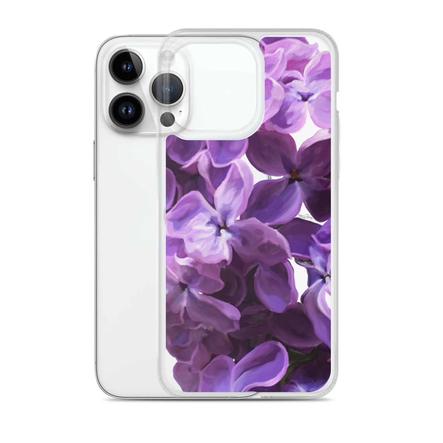 Jimmy’s Lilac on Clear Case for iPhone®