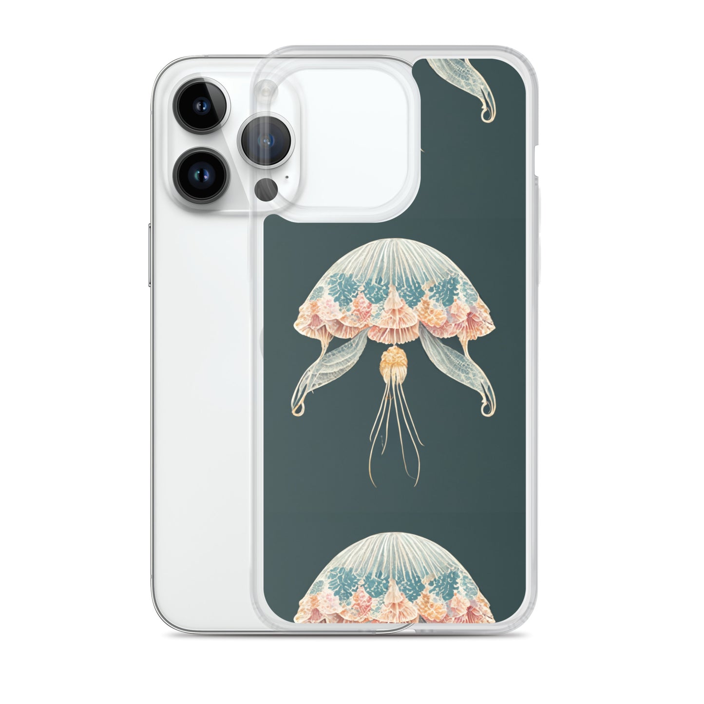 Aquatic Elegance Clear Case for iPhone®