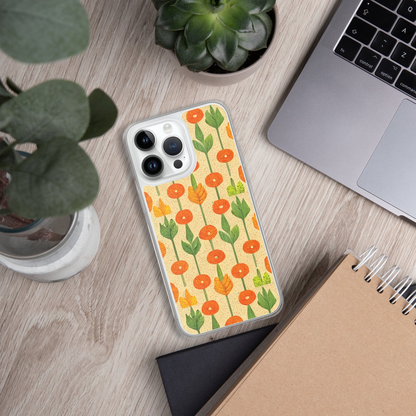 70’s Floral Fiesta Clear Case for iPhone®