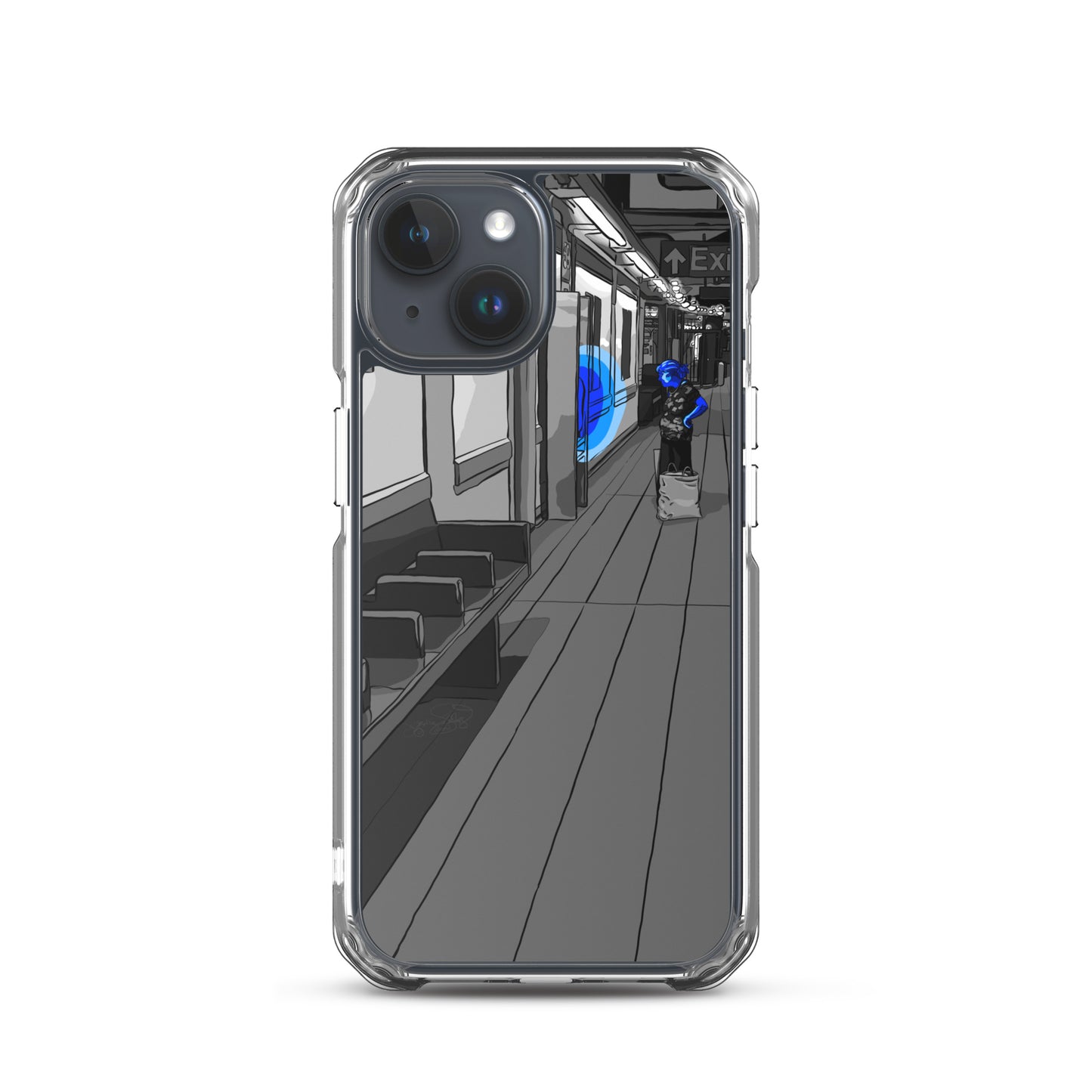 Columbus Circle Subway NYC Clear Case for iPhone®