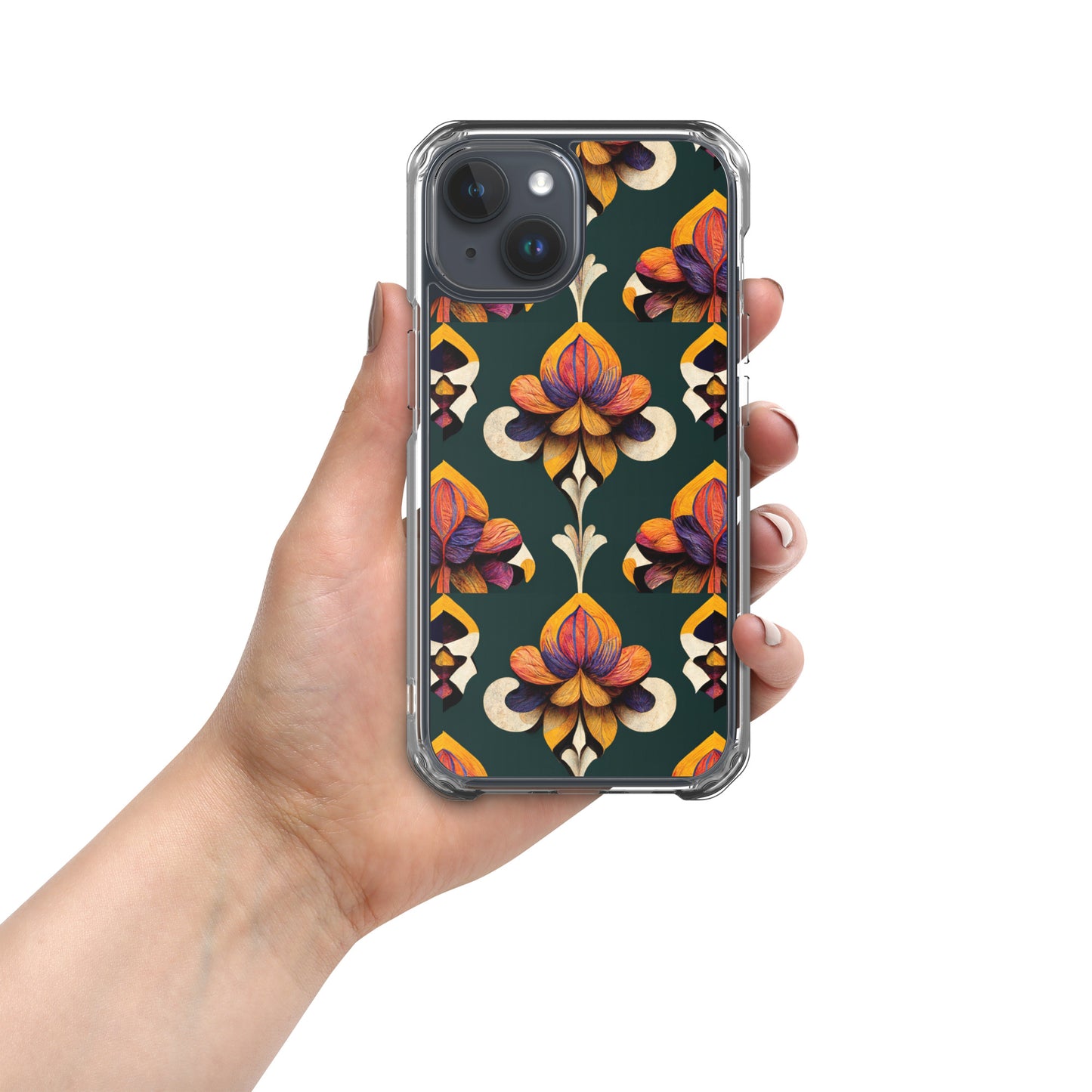 Taza’s Radiant Petals Clear Case for iPhone®