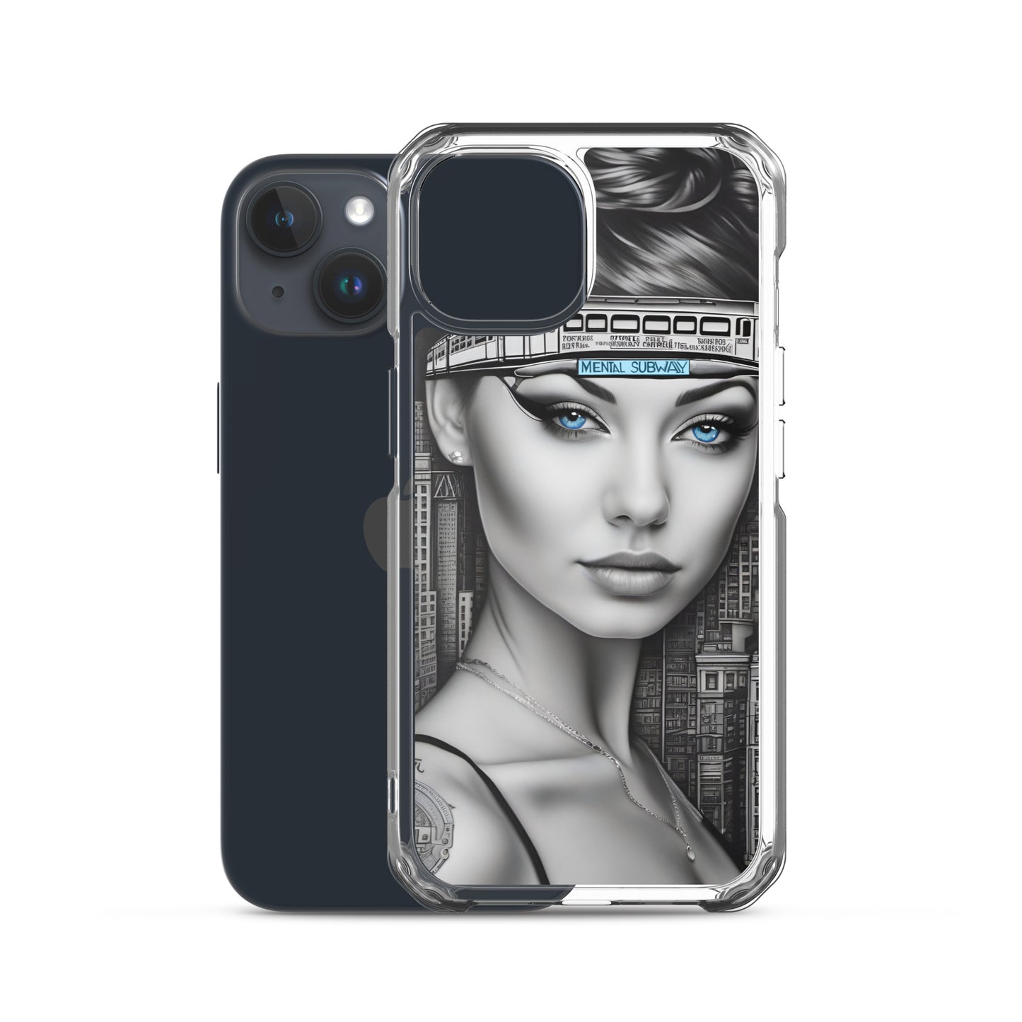 Riding the Mental Subway Clear Case for iPhone®