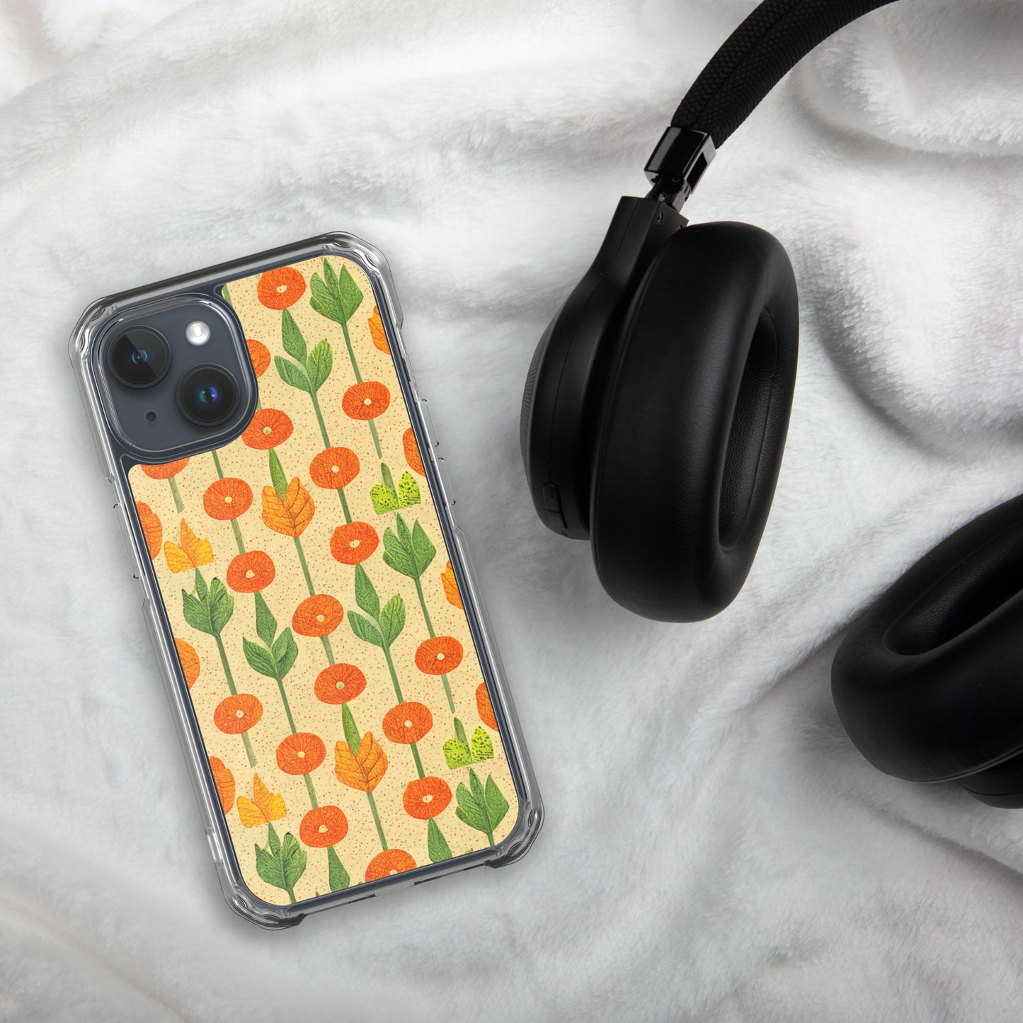 70’s Floral Fiesta Clear Case for iPhone®