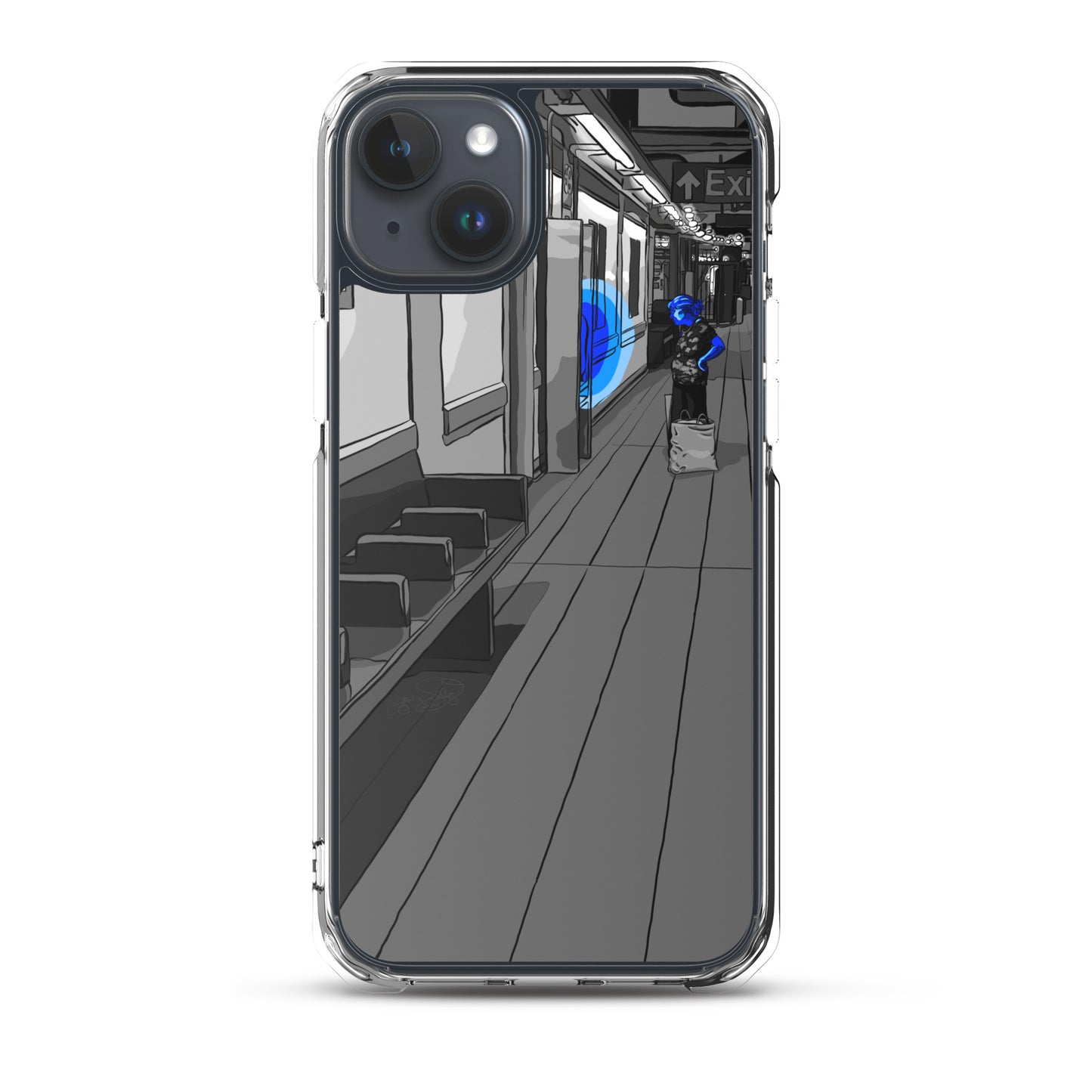 Columbus Circle Subway NYC Clear Case for iPhone®