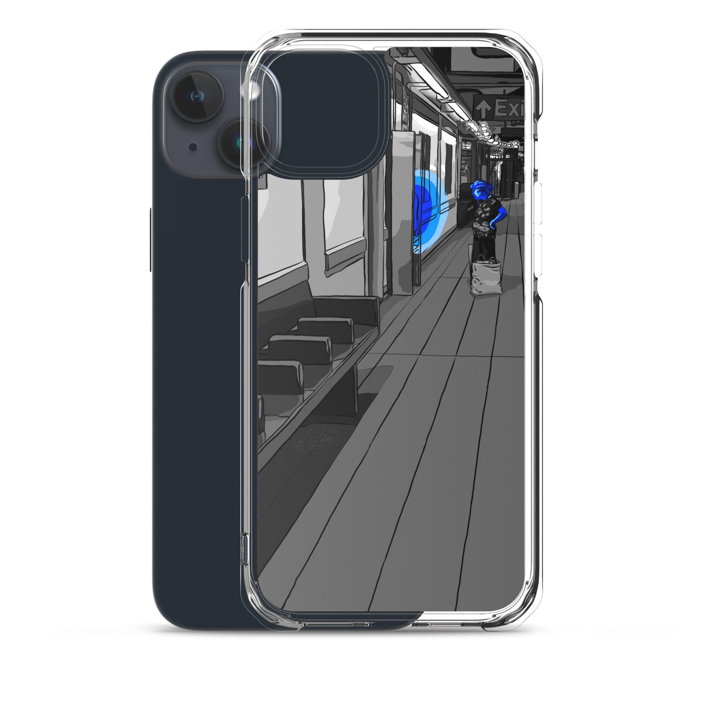 Columbus Circle Subway NYC Clear Case for iPhone®