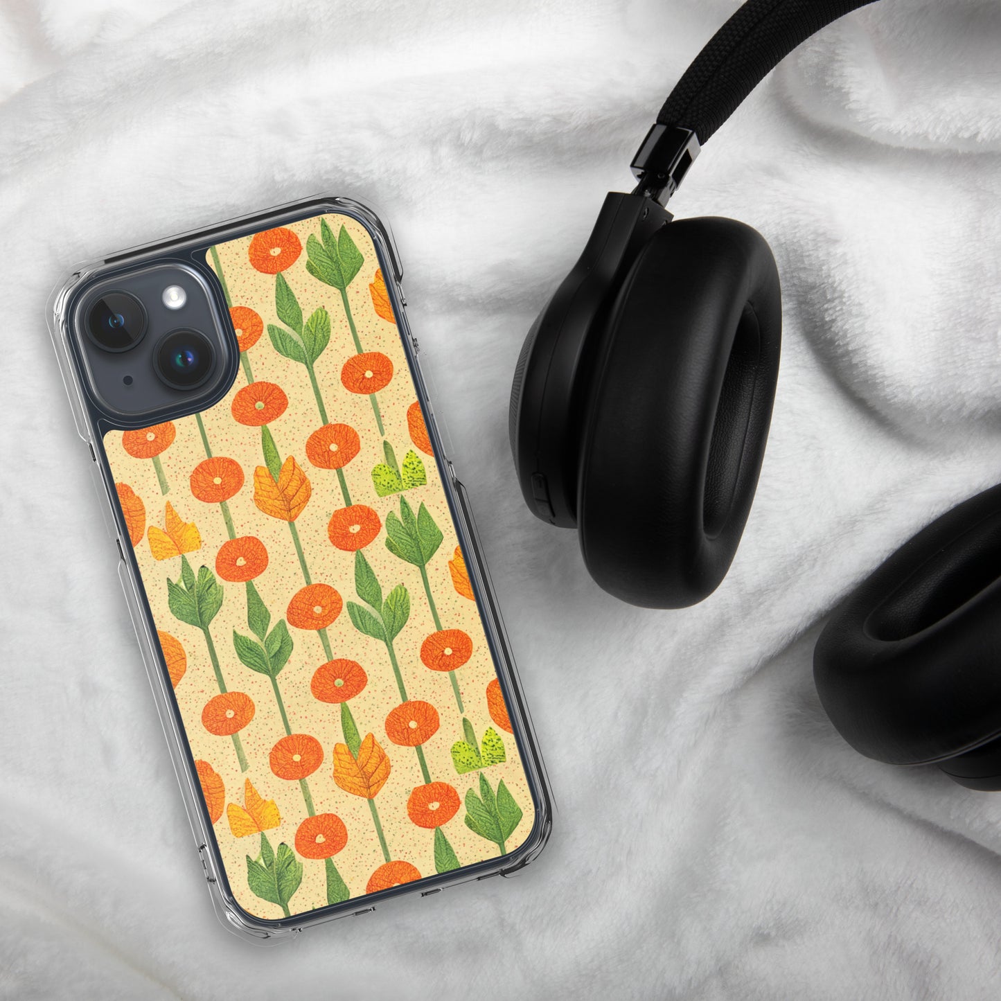 70’s Floral Fiesta Clear Case for iPhone®