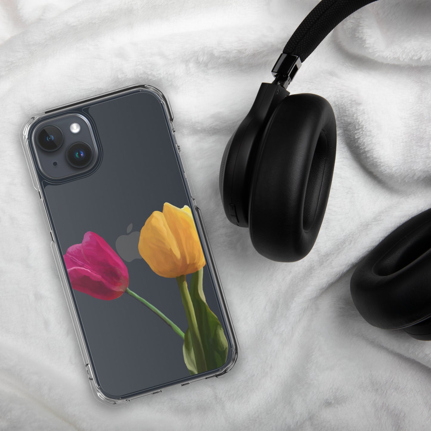 Jermita’s Tulips Clear Case for iPhone®