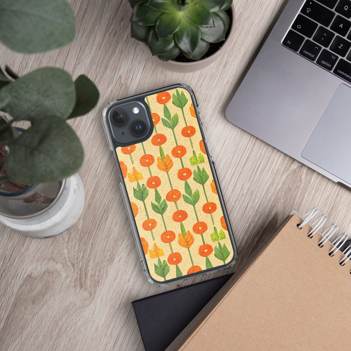 70’s Floral Fiesta Clear Case for iPhone®