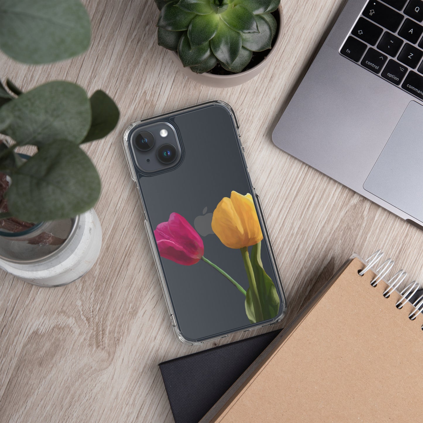 Jermita’s Tulips Clear Case for iPhone®