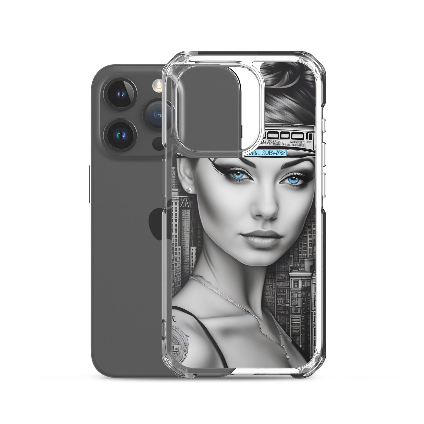 Riding the Mental Subway Clear Case for iPhone®