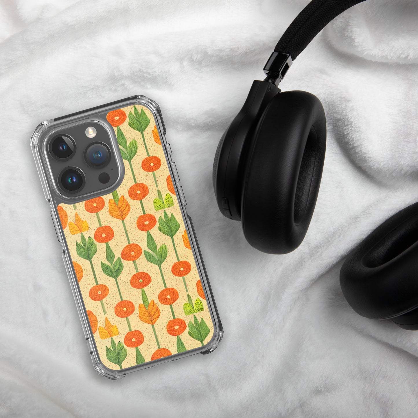 70’s Floral Fiesta Clear Case for iPhone®