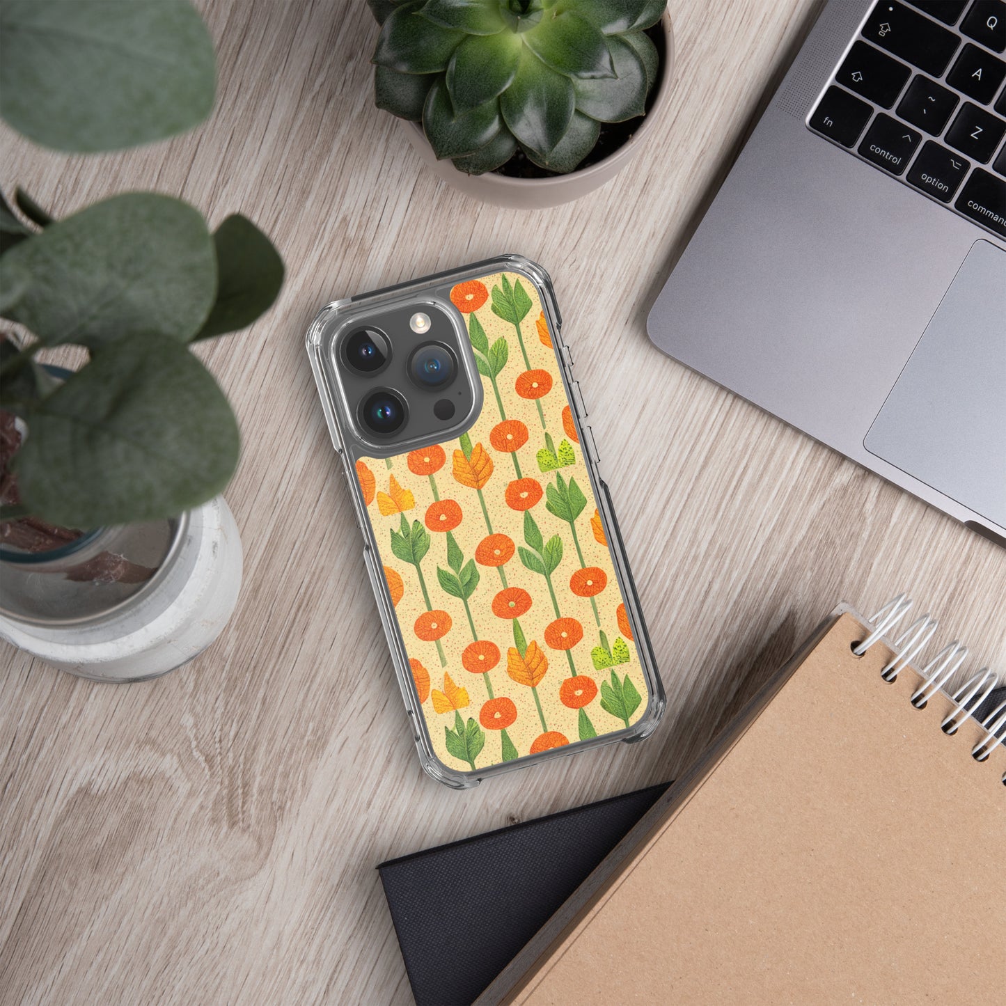 70’s Floral Fiesta Clear Case for iPhone®