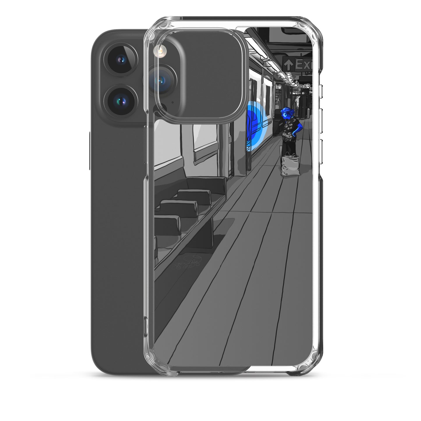 Columbus Circle Subway NYC Clear Case for iPhone®