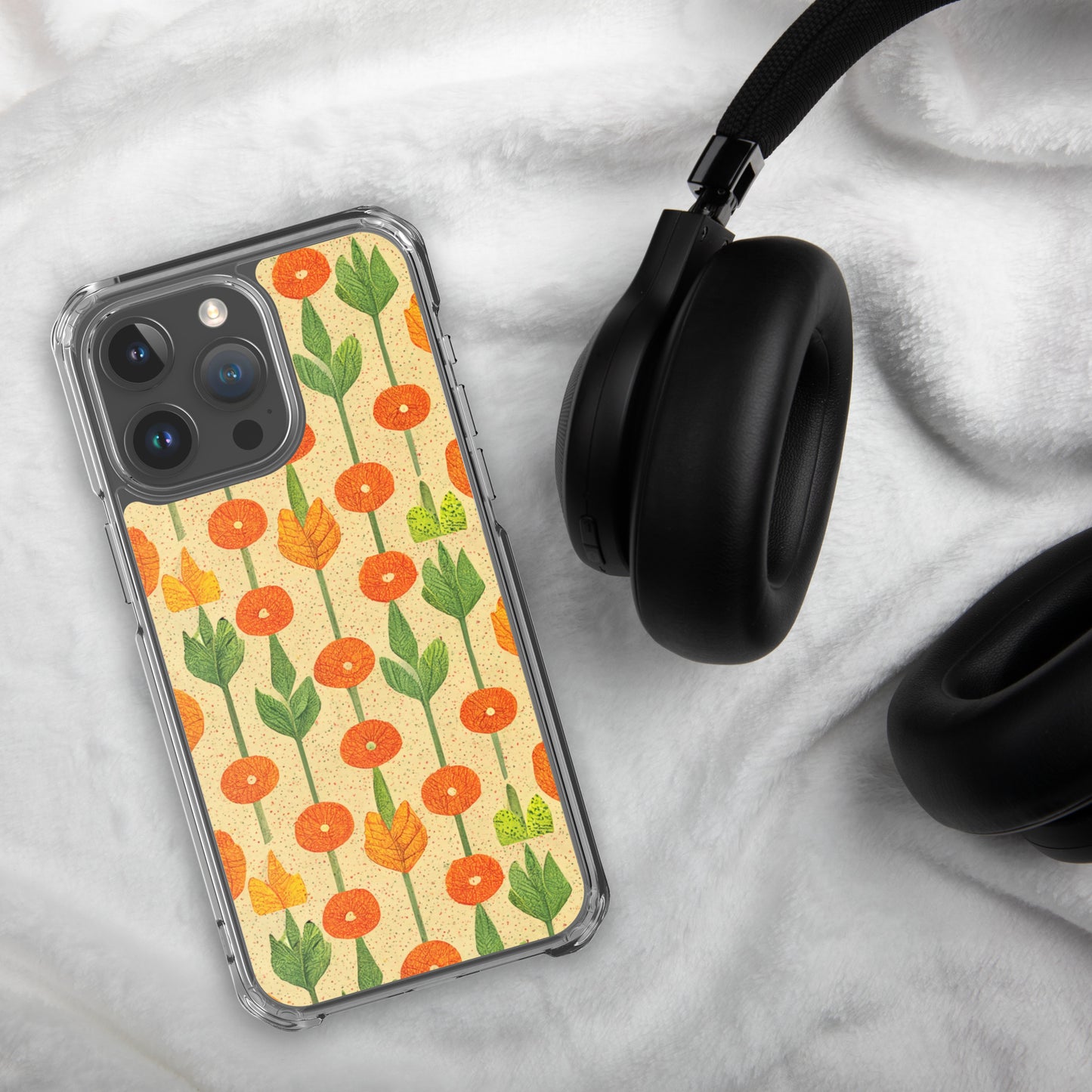 70’s Floral Fiesta Clear Case for iPhone®