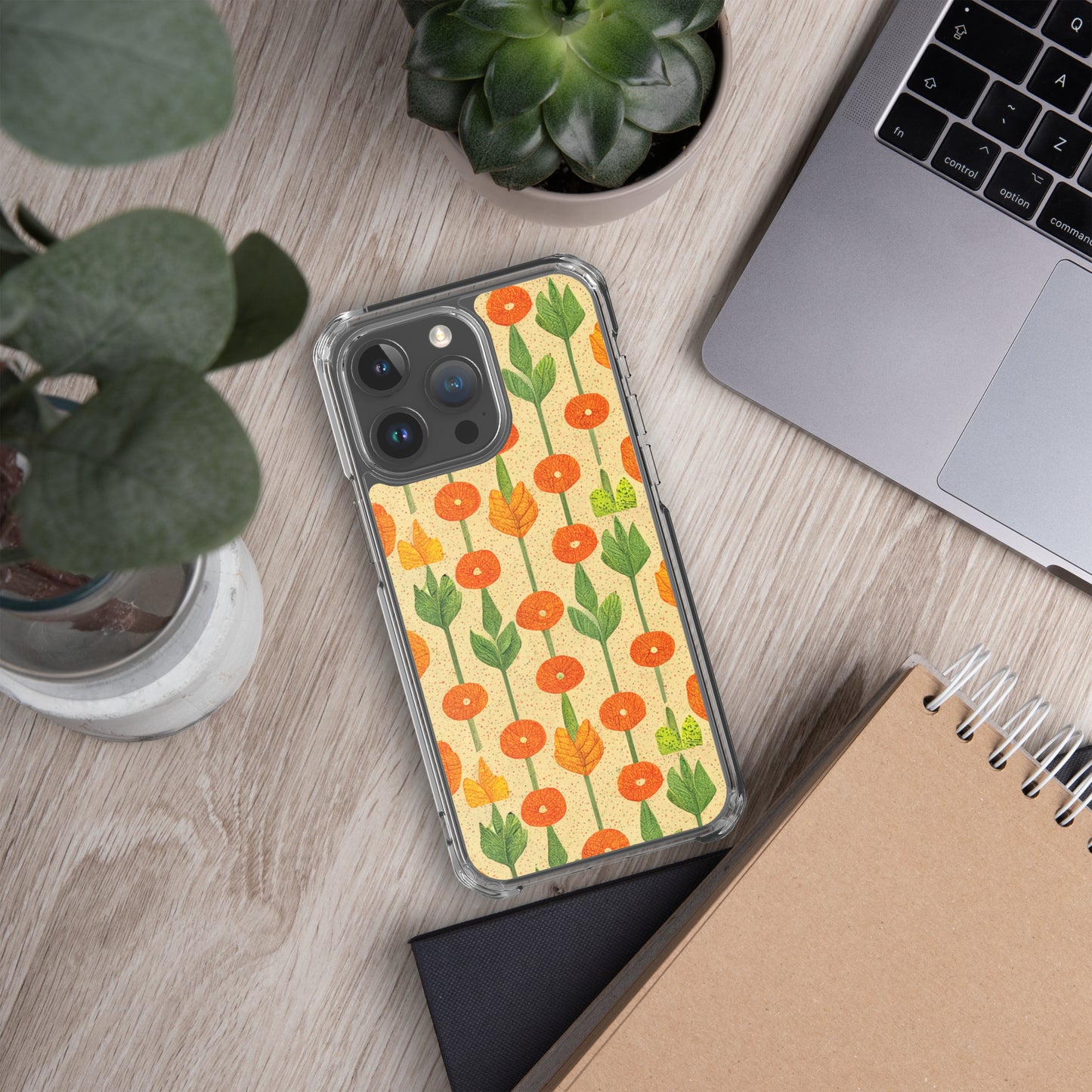 70’s Floral Fiesta Clear Case for iPhone®