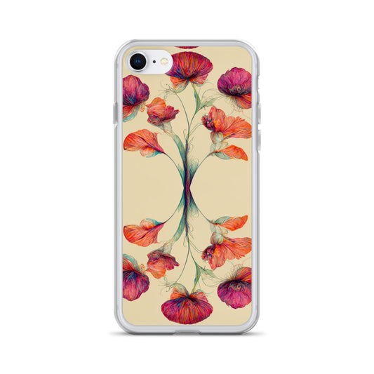 Nouveau Flowers on Clear Case for iPhone®