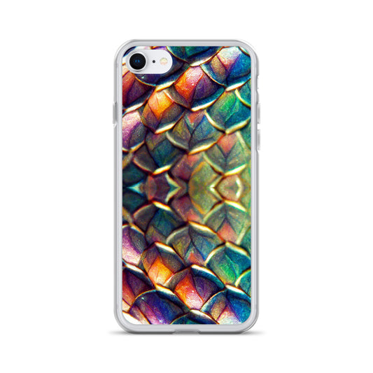 Margonithia, the Glittering Rainbow Sovereign on Clear Case for iPhone®