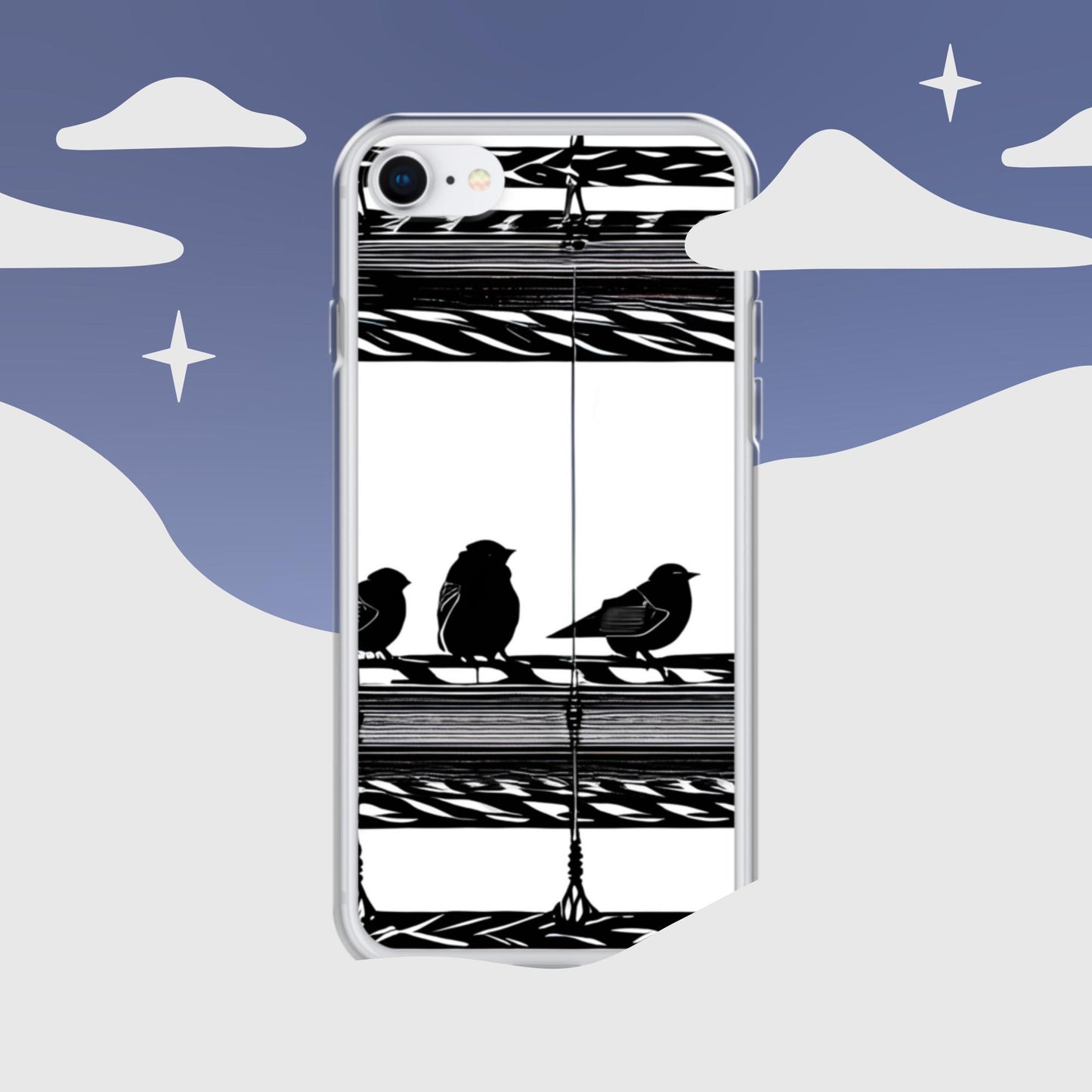 Sky Social on Clear Case for iPhone®