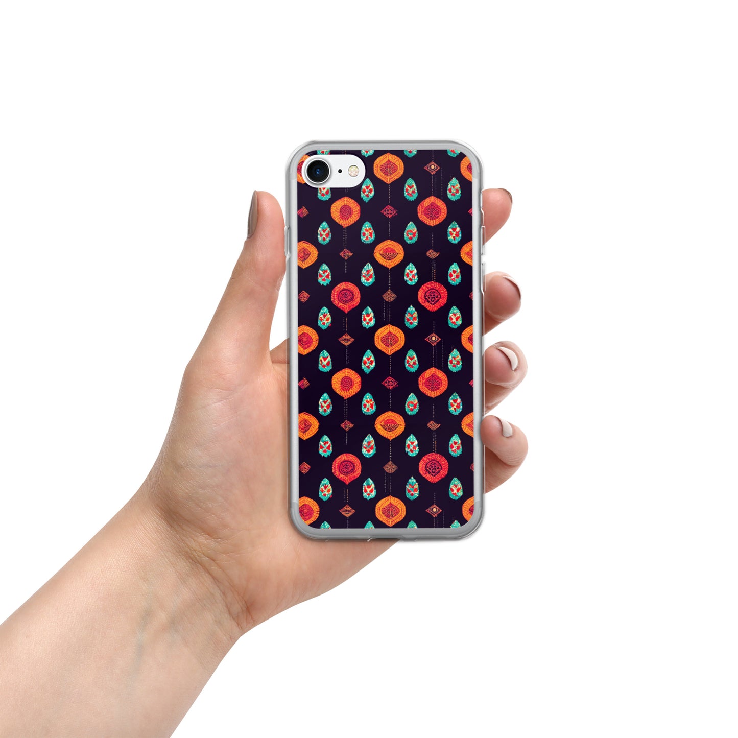 Free Spirited Flora Clear Case for iPhone®