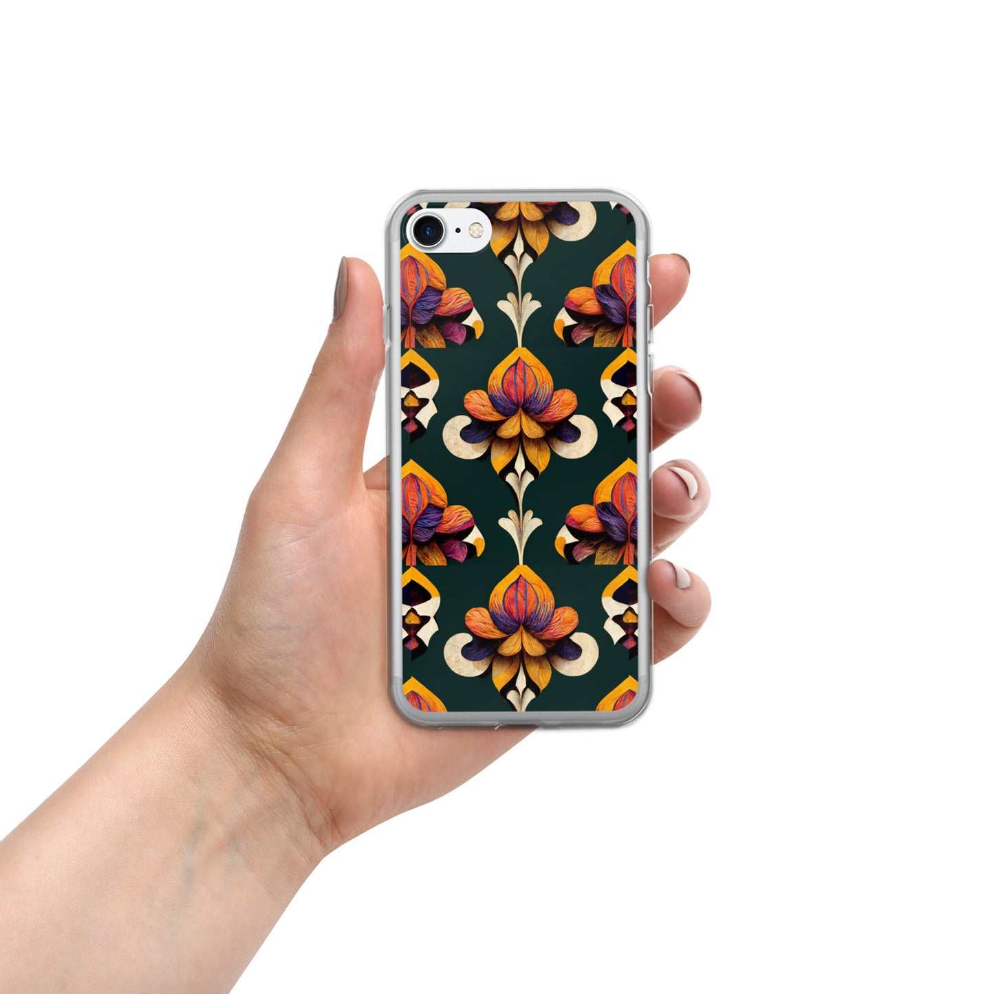 Taza’s Radiant Petals Clear Case for iPhone®