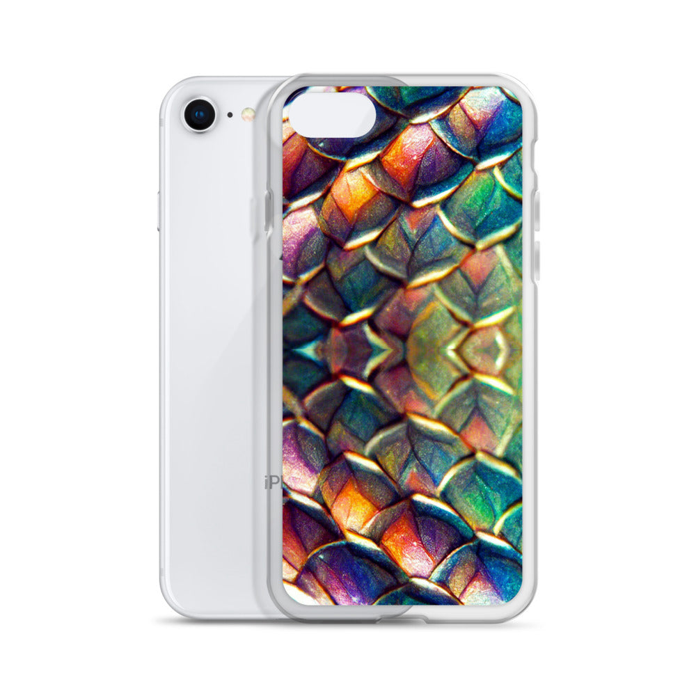 Margonithia, the Glittering Rainbow Sovereign on Clear Case for iPhone®