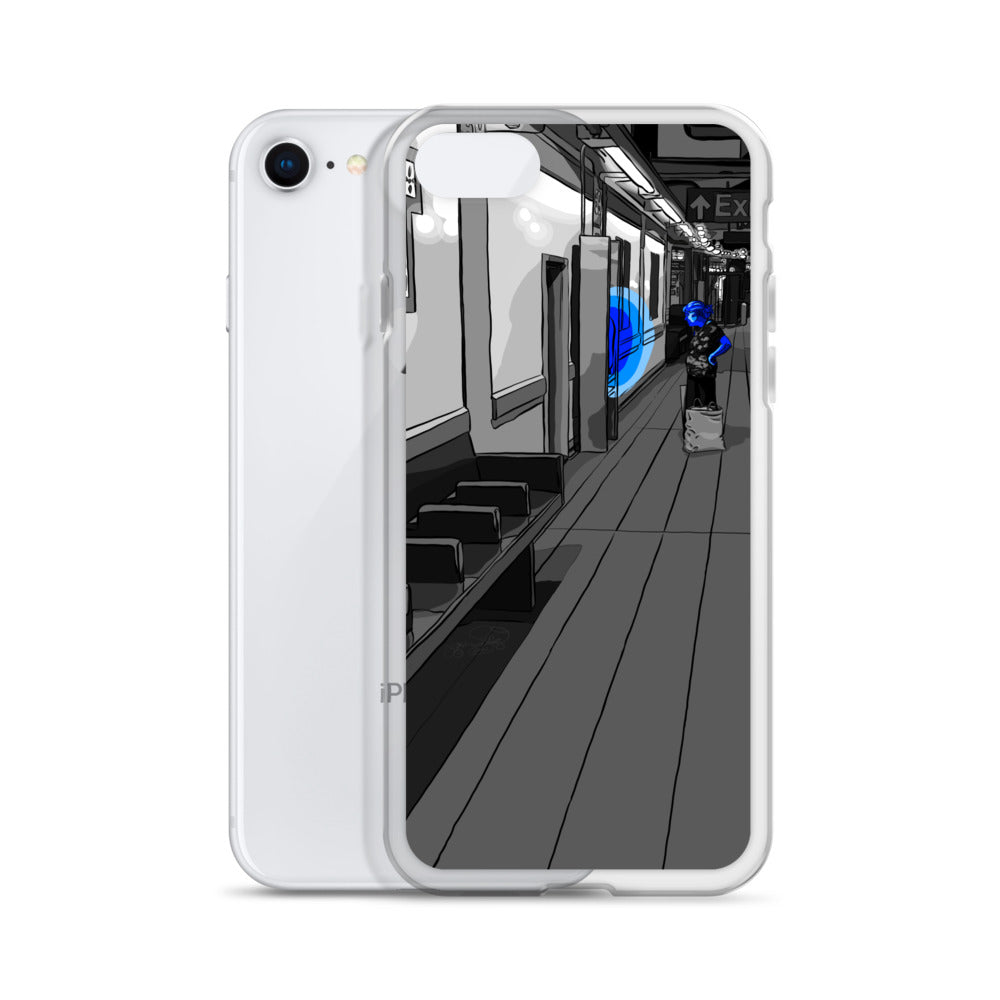 Columbus Circle Subway NYC Clear Case for iPhone®