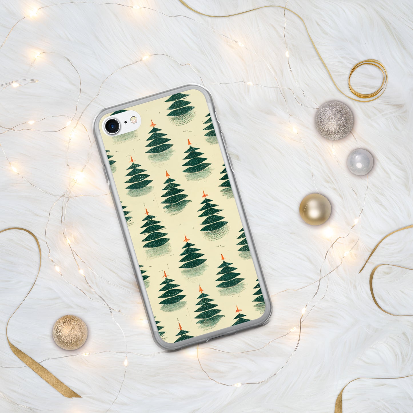 Merry Pine Parade Clear Case for iPhone®