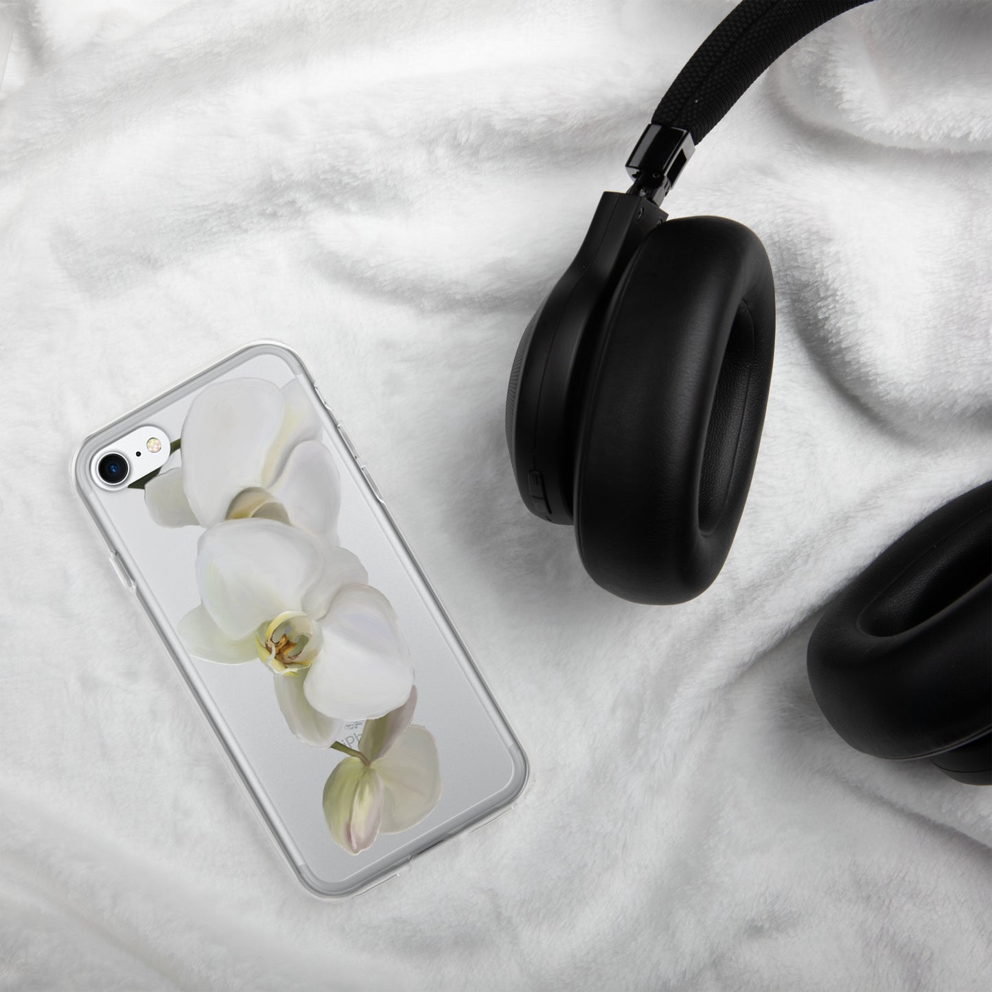 Casper’s Orchid on Clear Case for iPhone®