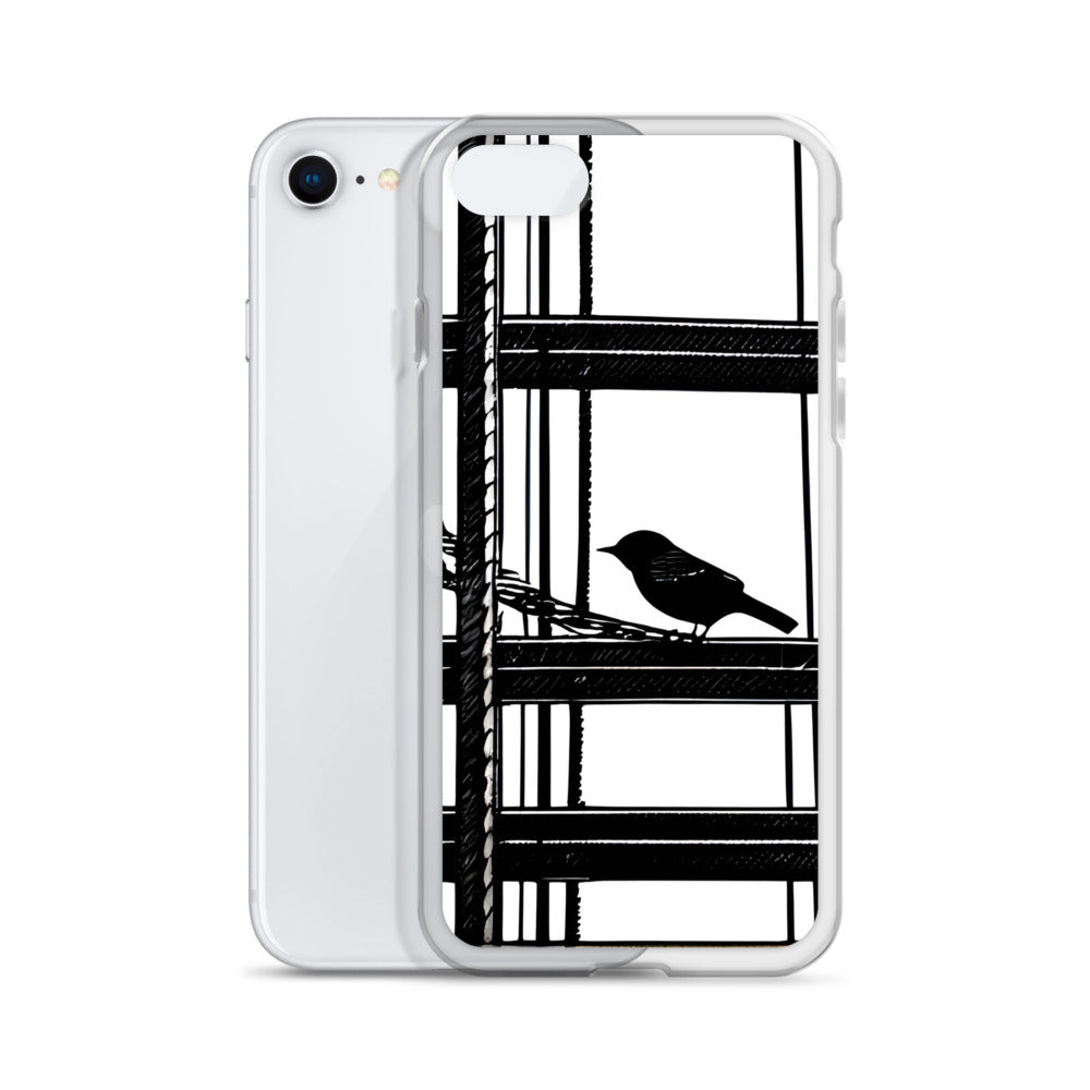 Solitary Perch on Clear Case for iPhone®